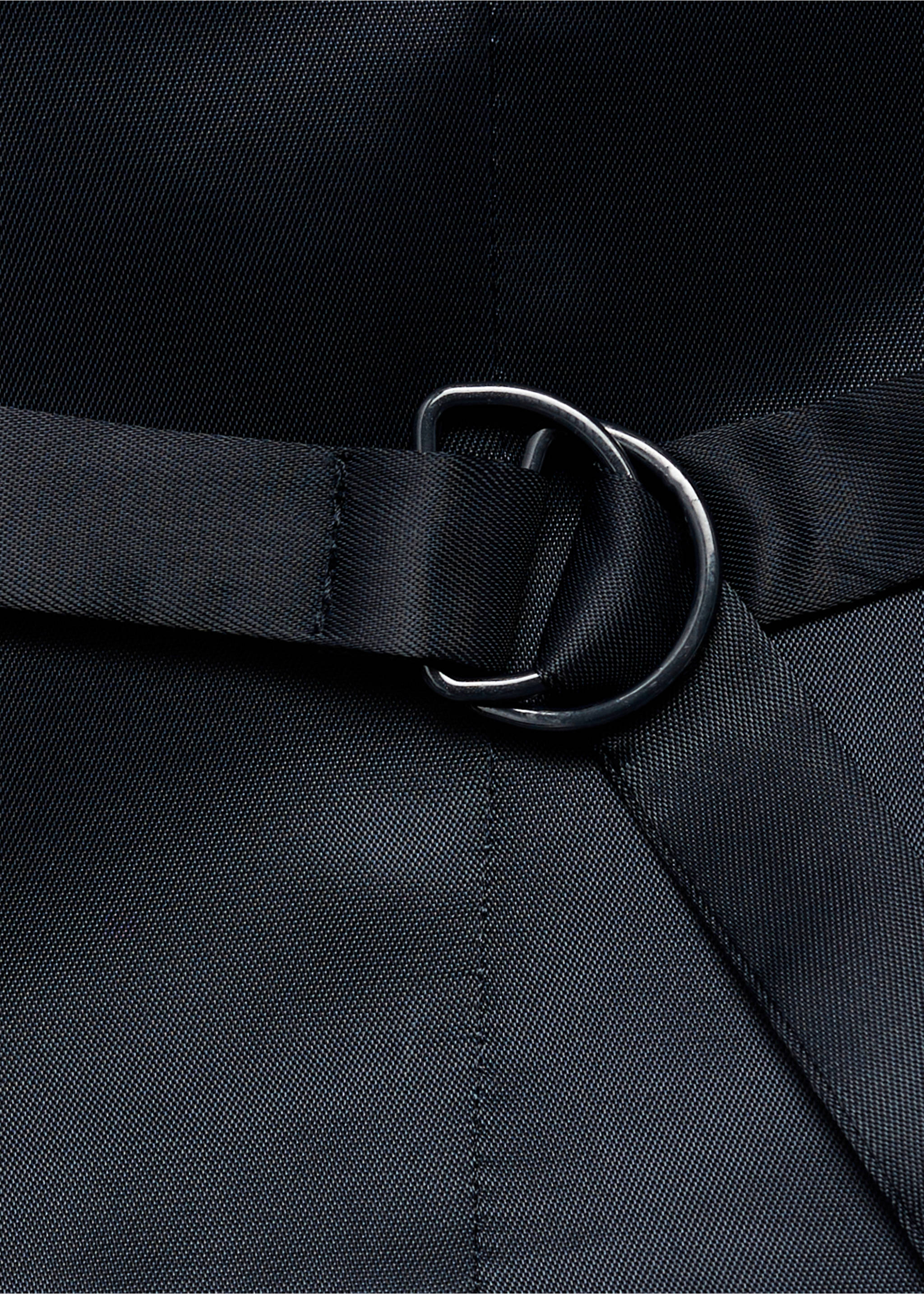 Suit vest with buttons - Details of the article 0, Dark Navy. Ref: 77095636-00.