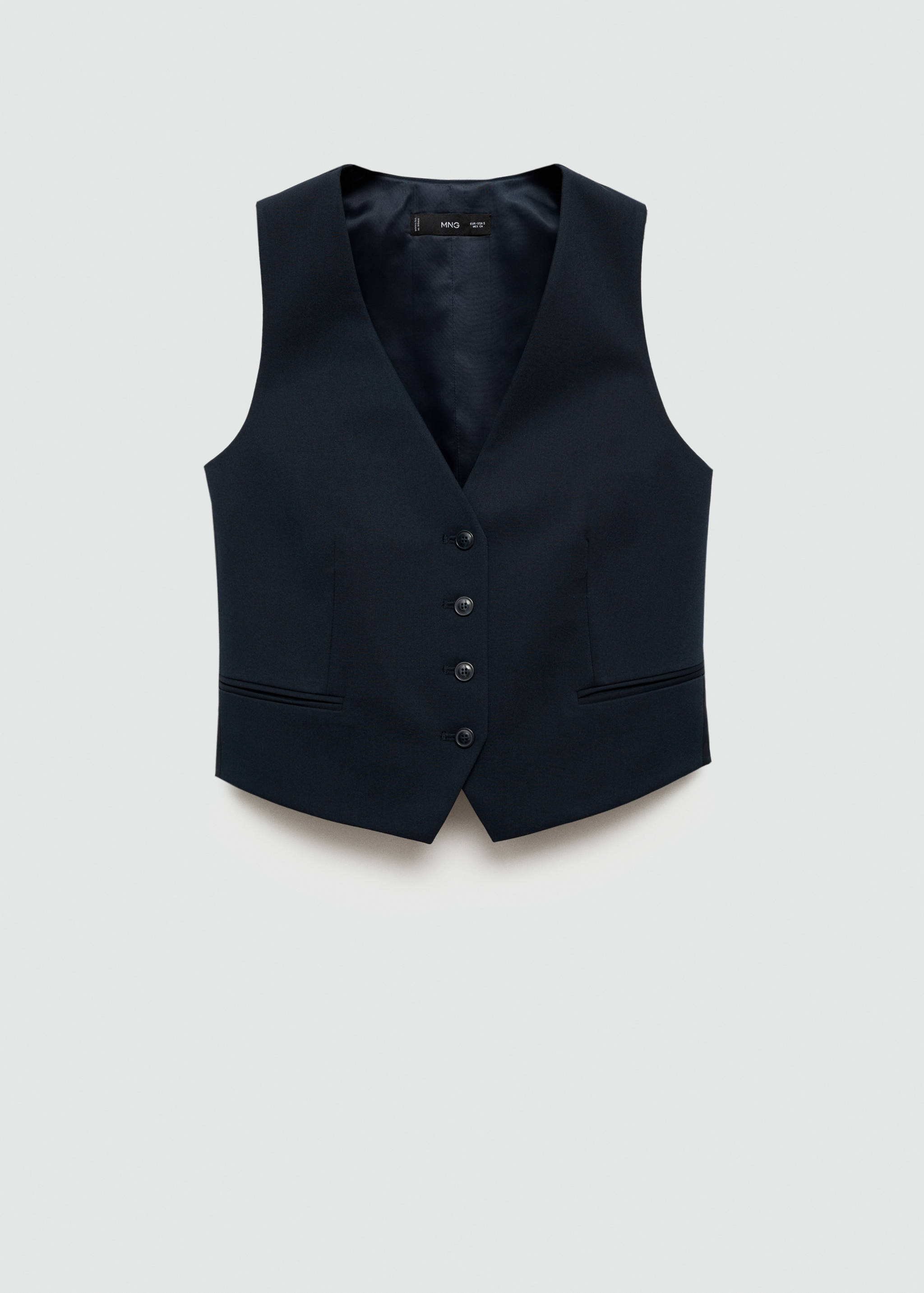 Suit vest with buttons - Article without model