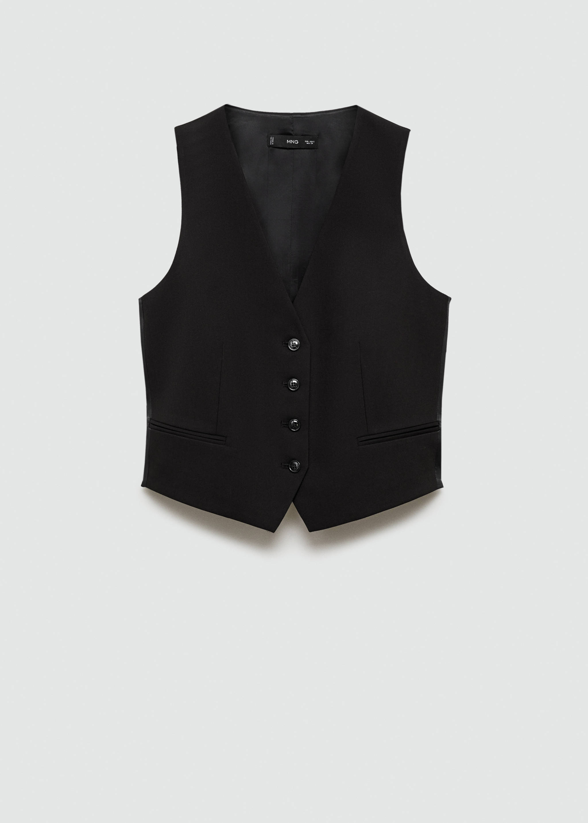 Suit vest with buttons - Article without model