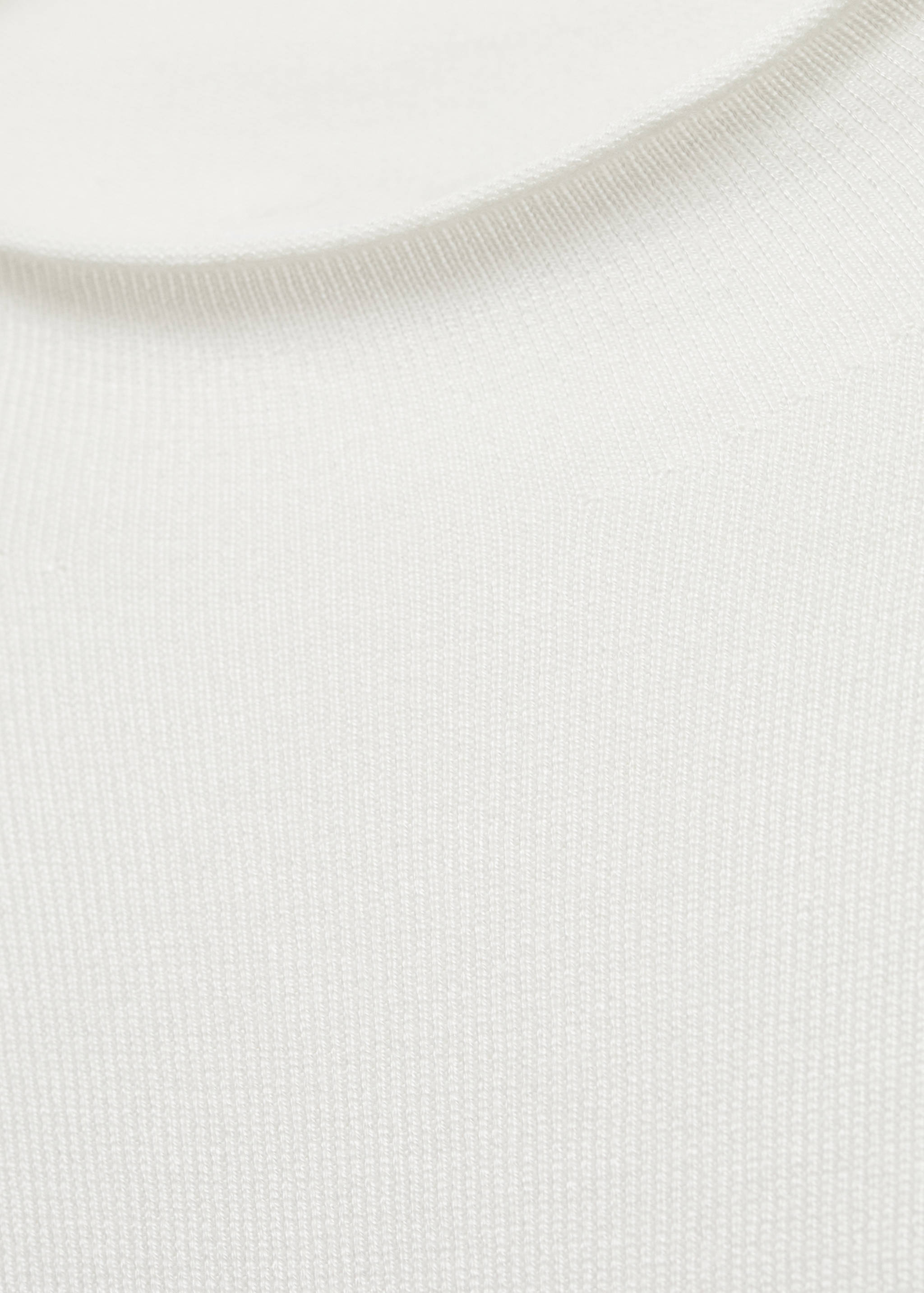 Striped fine-knit sweater - Details of the article 0