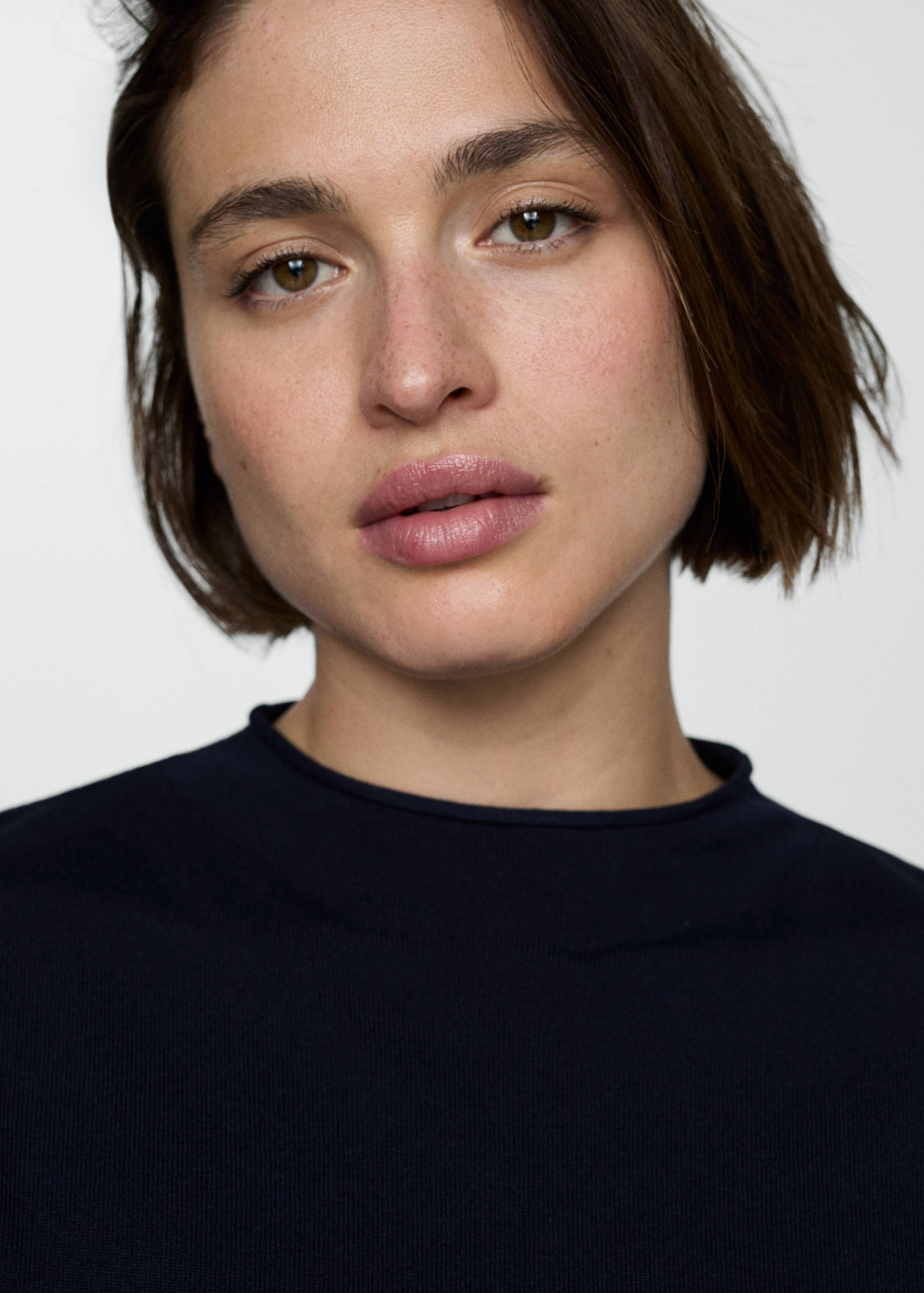 Sweter w paski z cienkiej dzianiny - Szczegóły artykułu 4