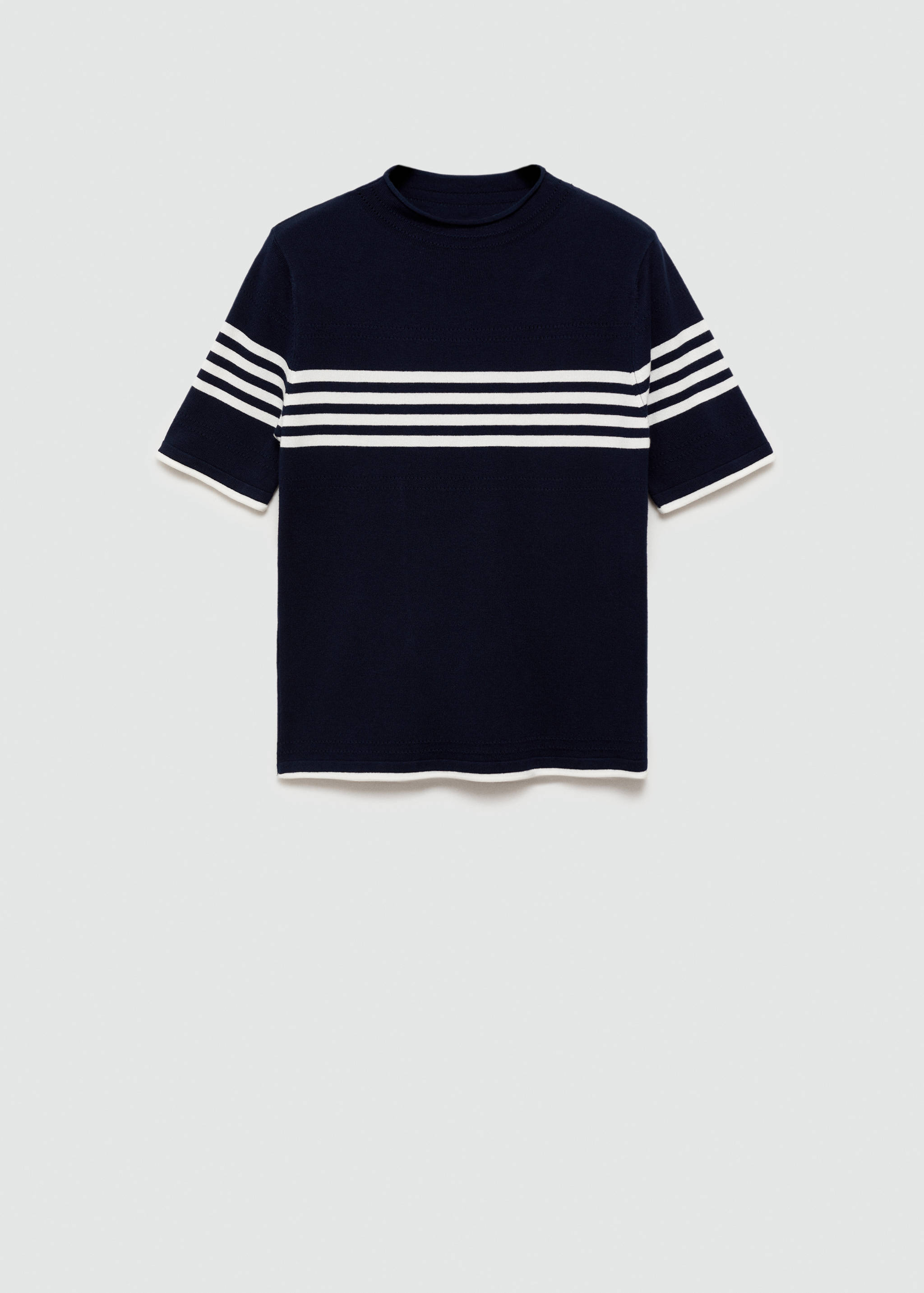 Pullover righe maglia sottile - Articolo senza modello