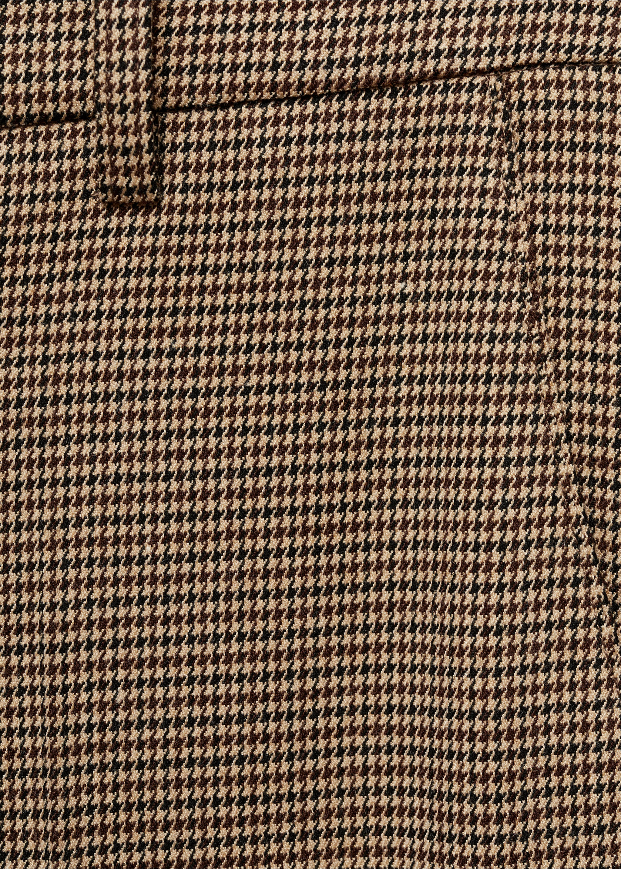 Mid-rise skinny trousers - Details of the article 8, Brown. Ref: 77095644-00.