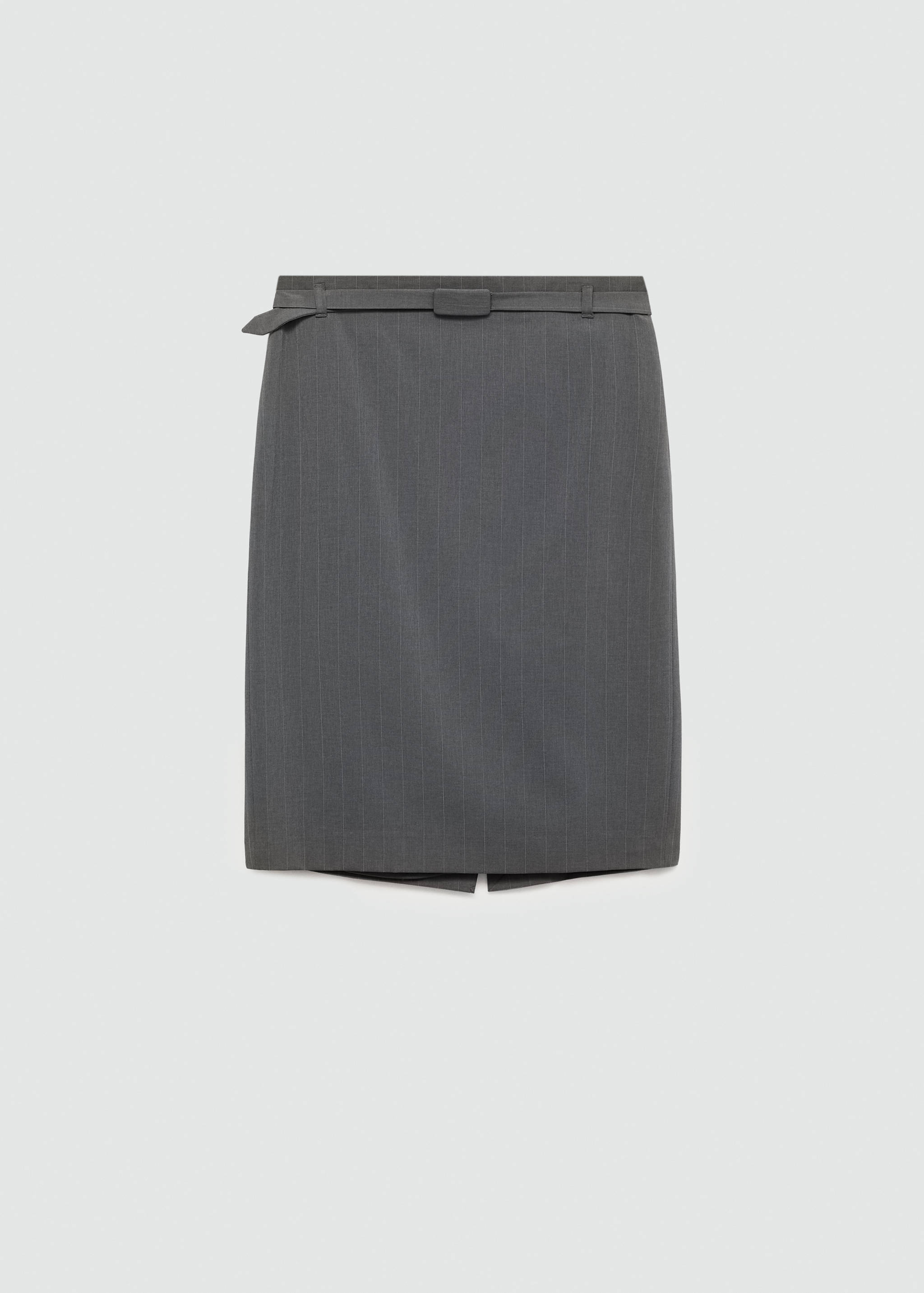 Pinstripe pencil skirt - Article without model