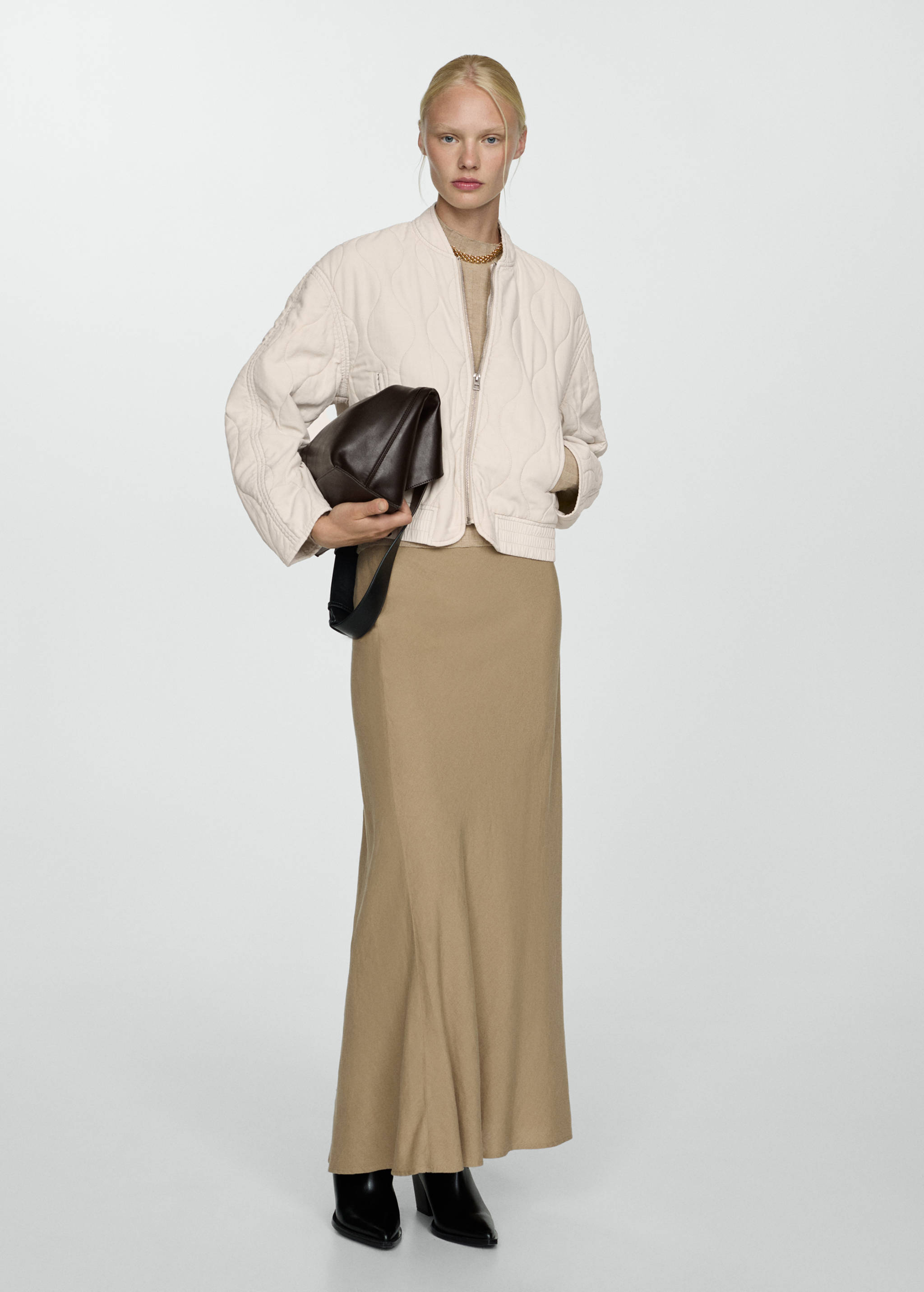 Stepp-Bomberjacke - Allgemeine Ansicht