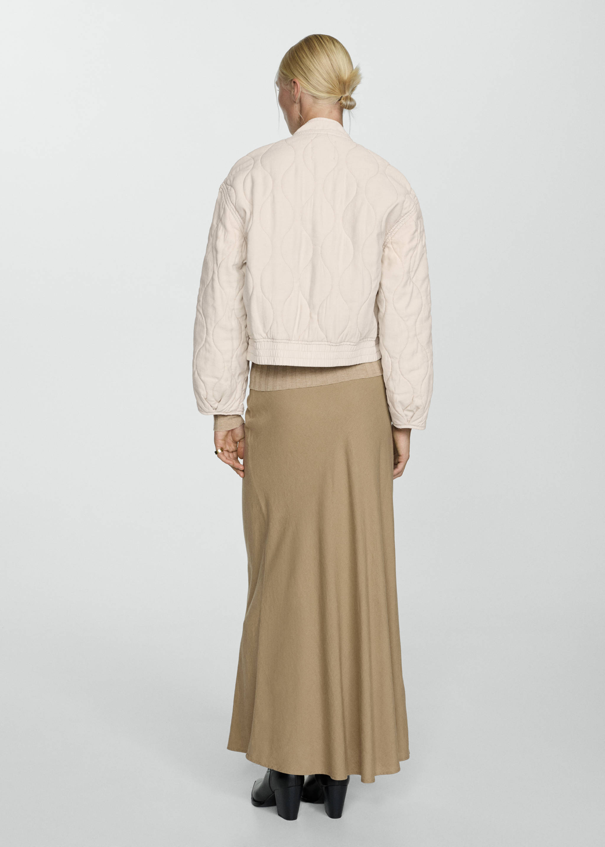 Stepp-Bomberjacke - Rückseite des Artikels