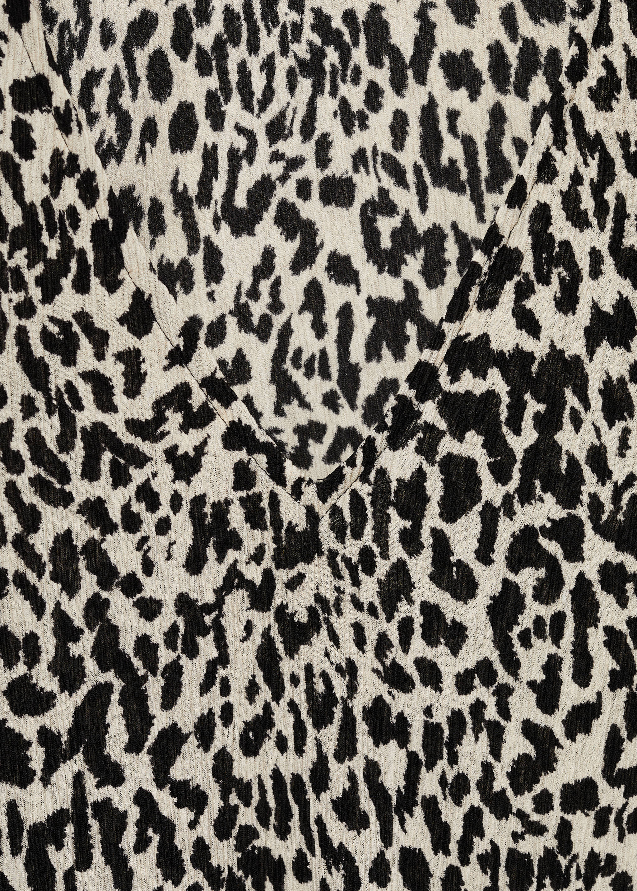 Animal-print blouse - Details of the article 8