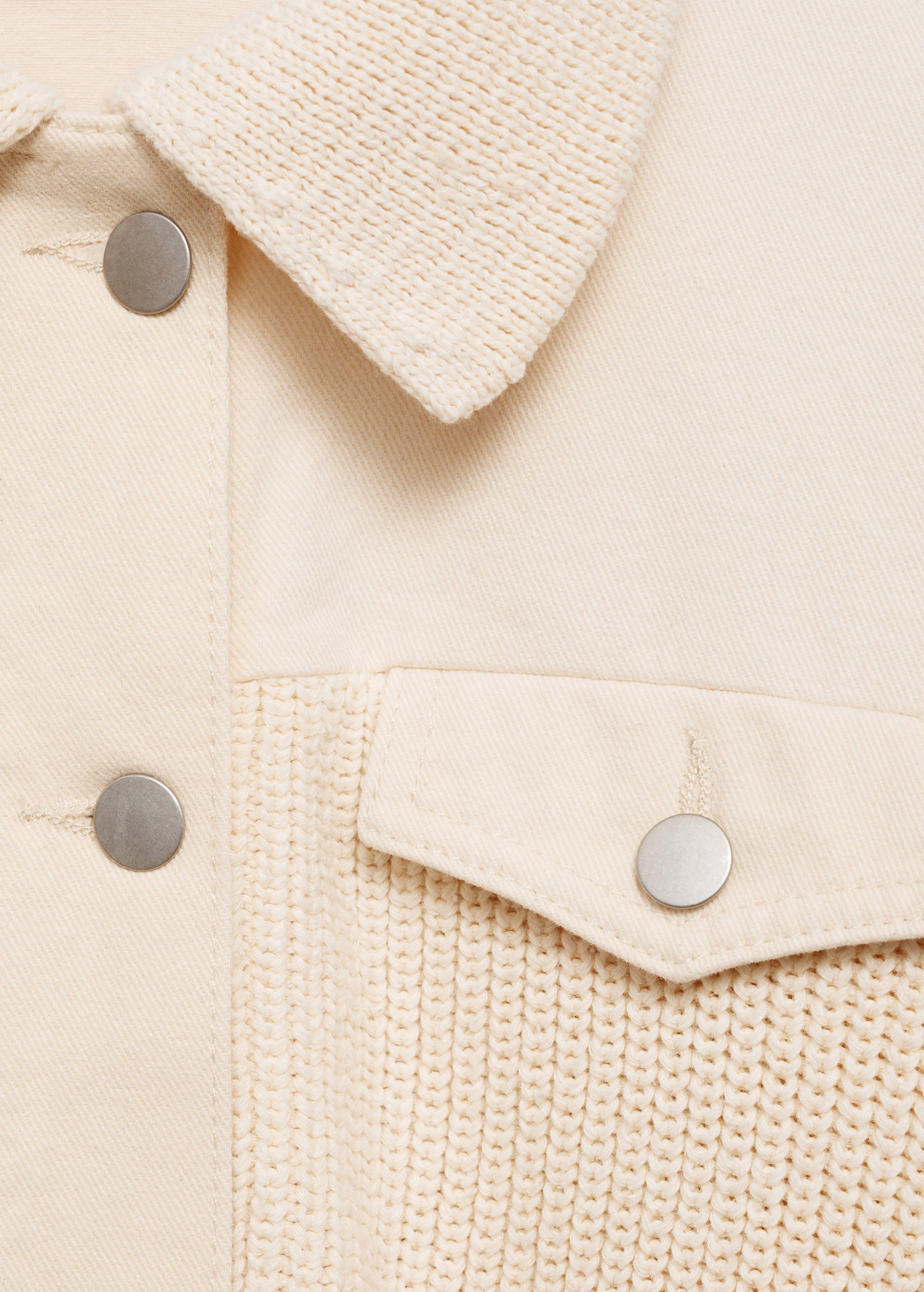 Kombinierte Strickjacke - Detail des Artikels 8