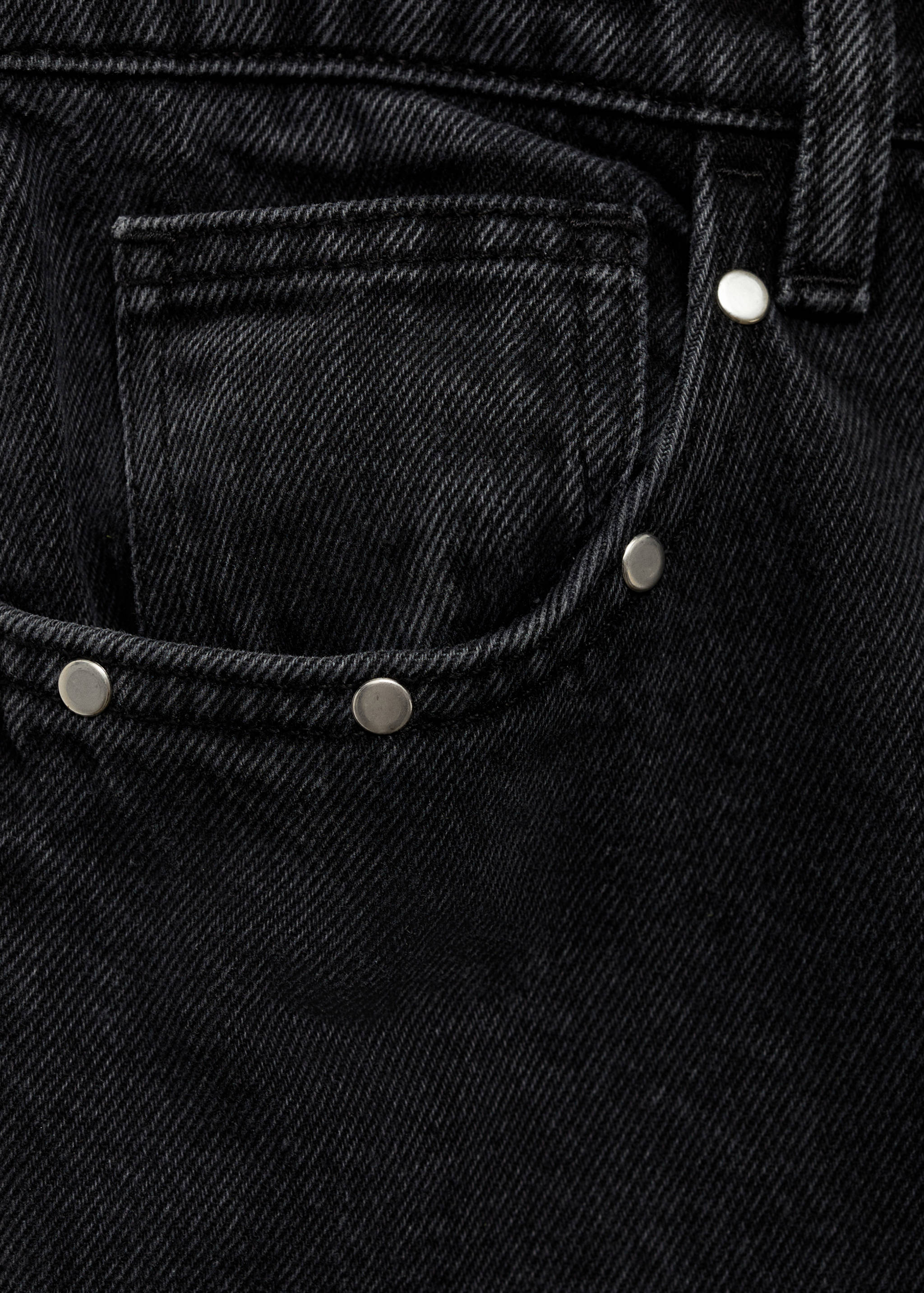 Straight-fit jeans with studs - Details of the article 8