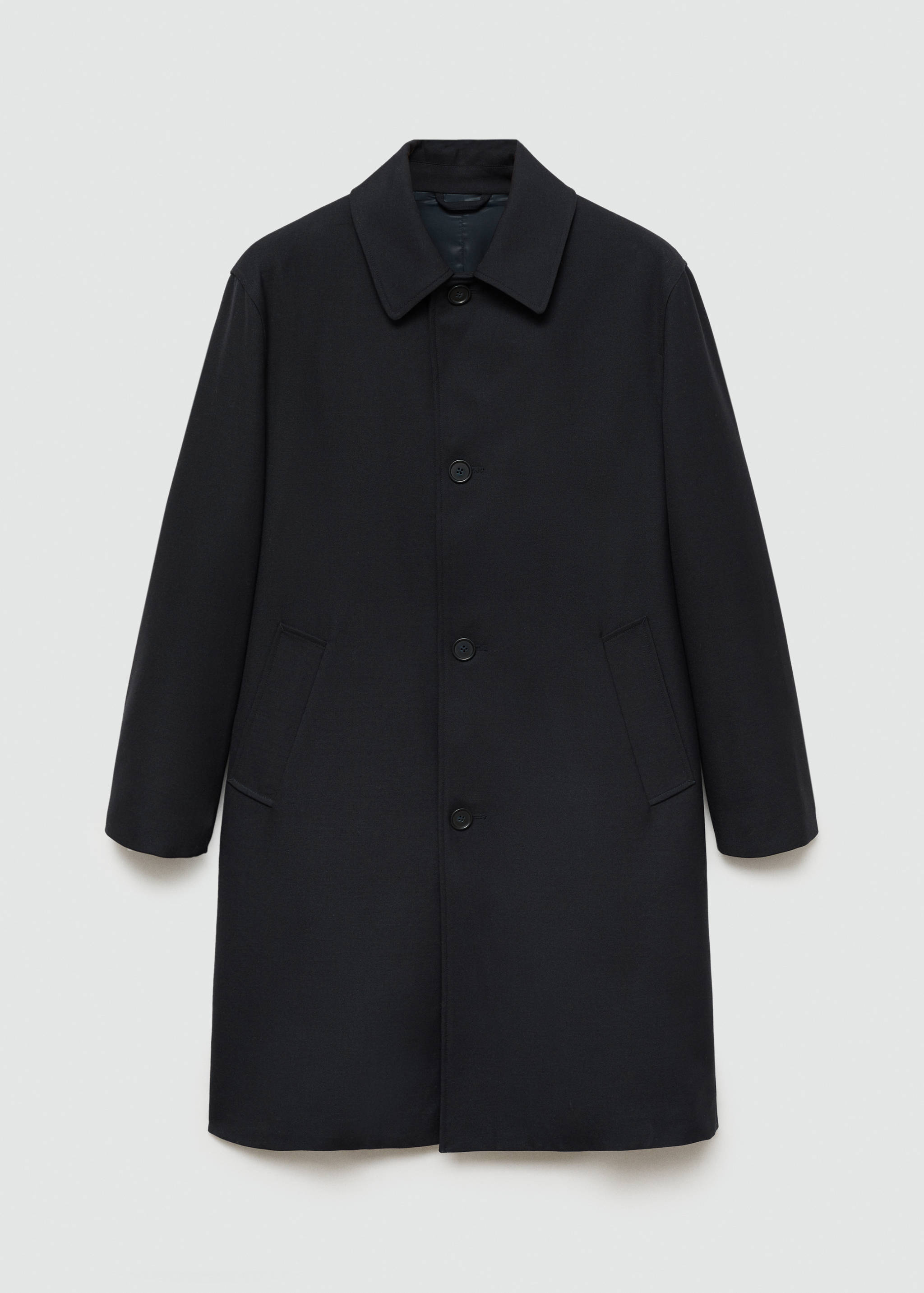 Oversized comfort stretch trench coat - Article without model