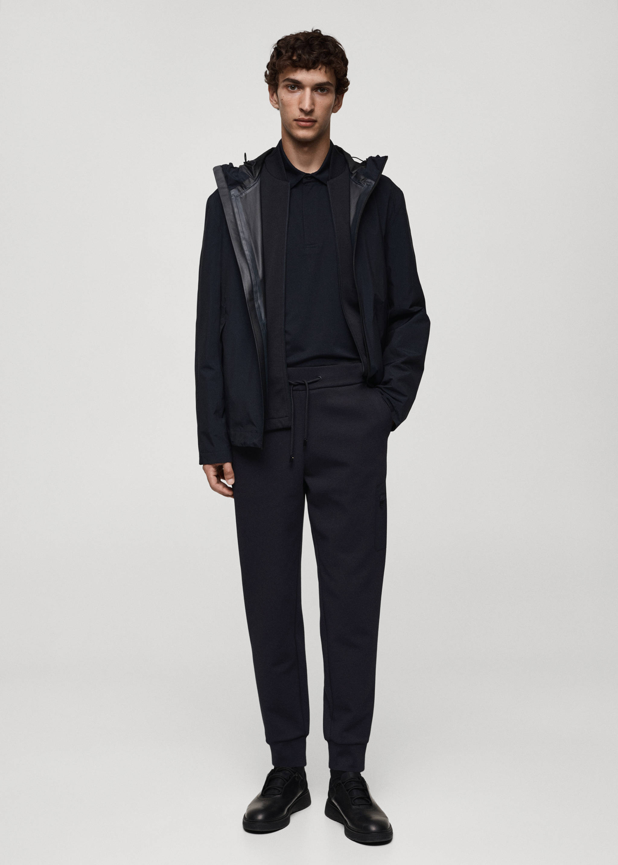 Strukturierte Jogger-Pants mit geruchshemmender Technologie - Allgemeine Ansicht