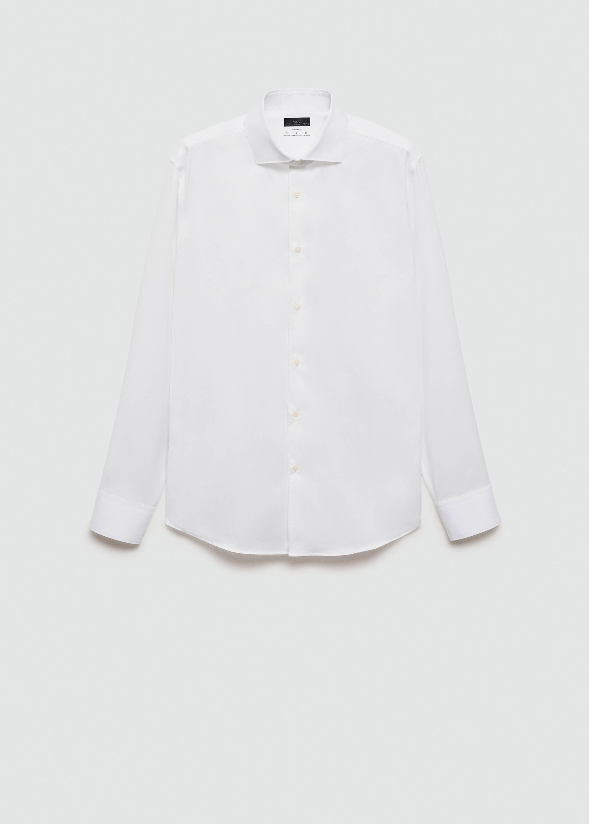 Camisa slim fit de 100% algodão - Artigo sem modelo