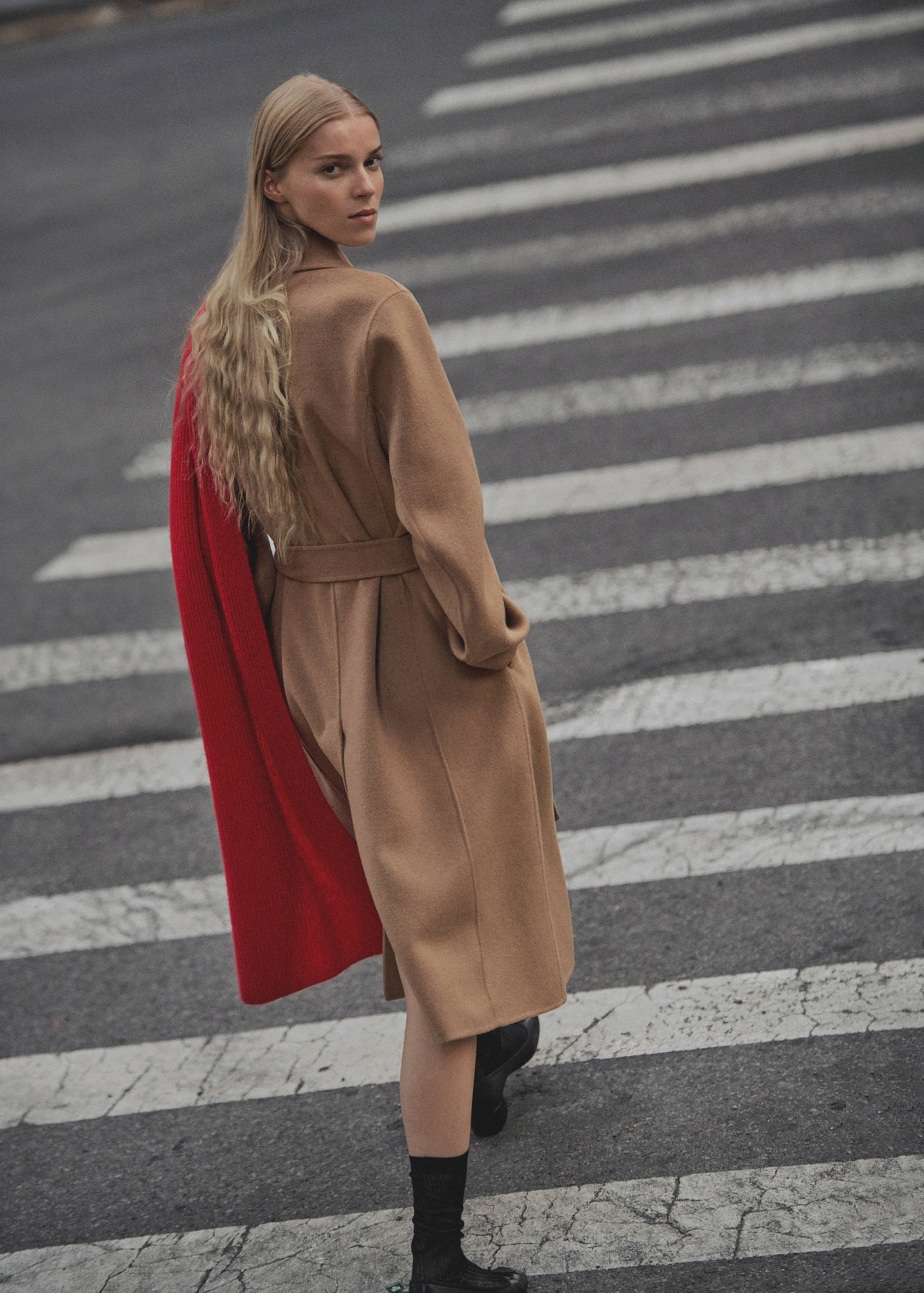 Écharpe cachemire laine - Plan général