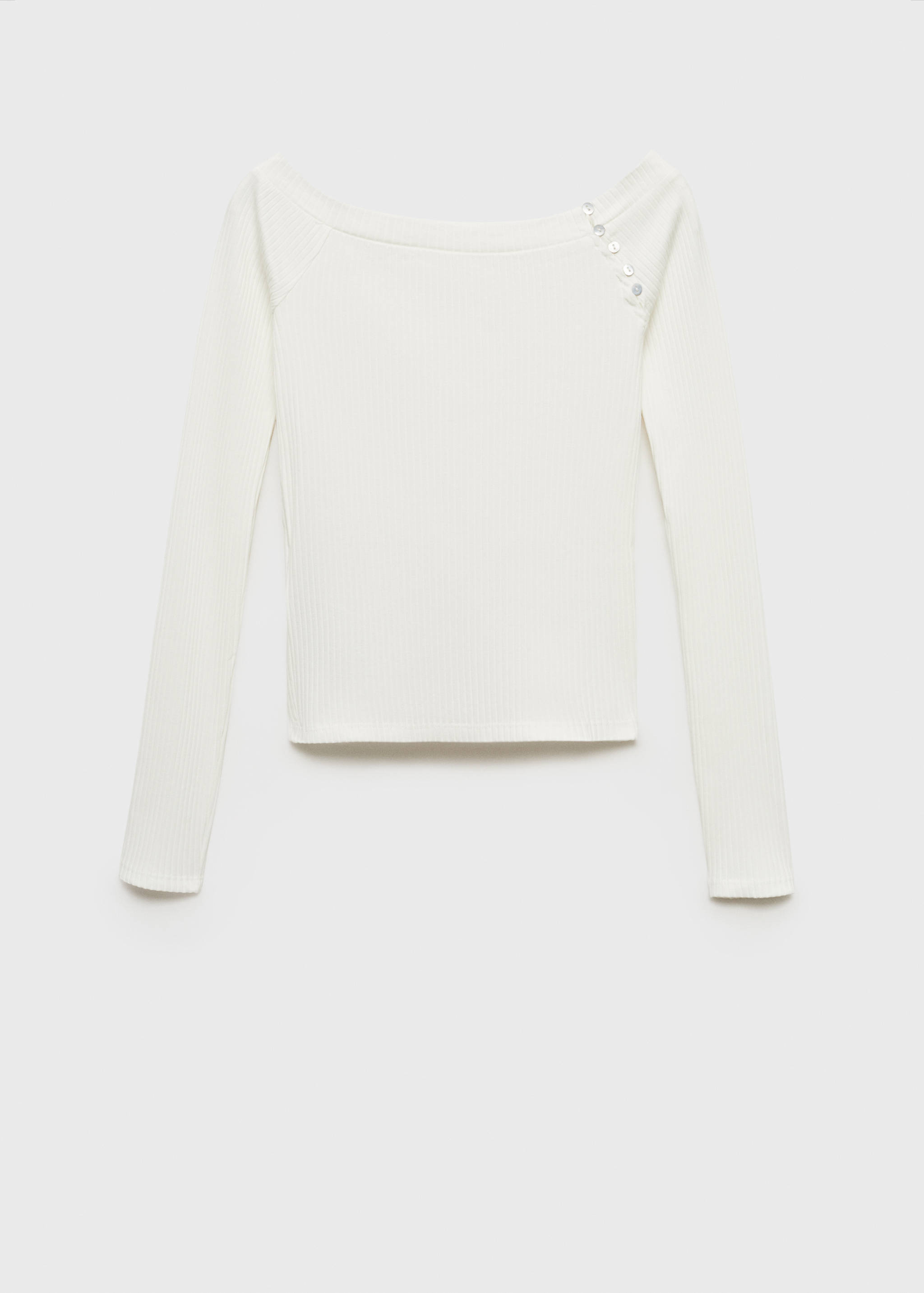 T-shirt épaules dénudées - Article sans modèle