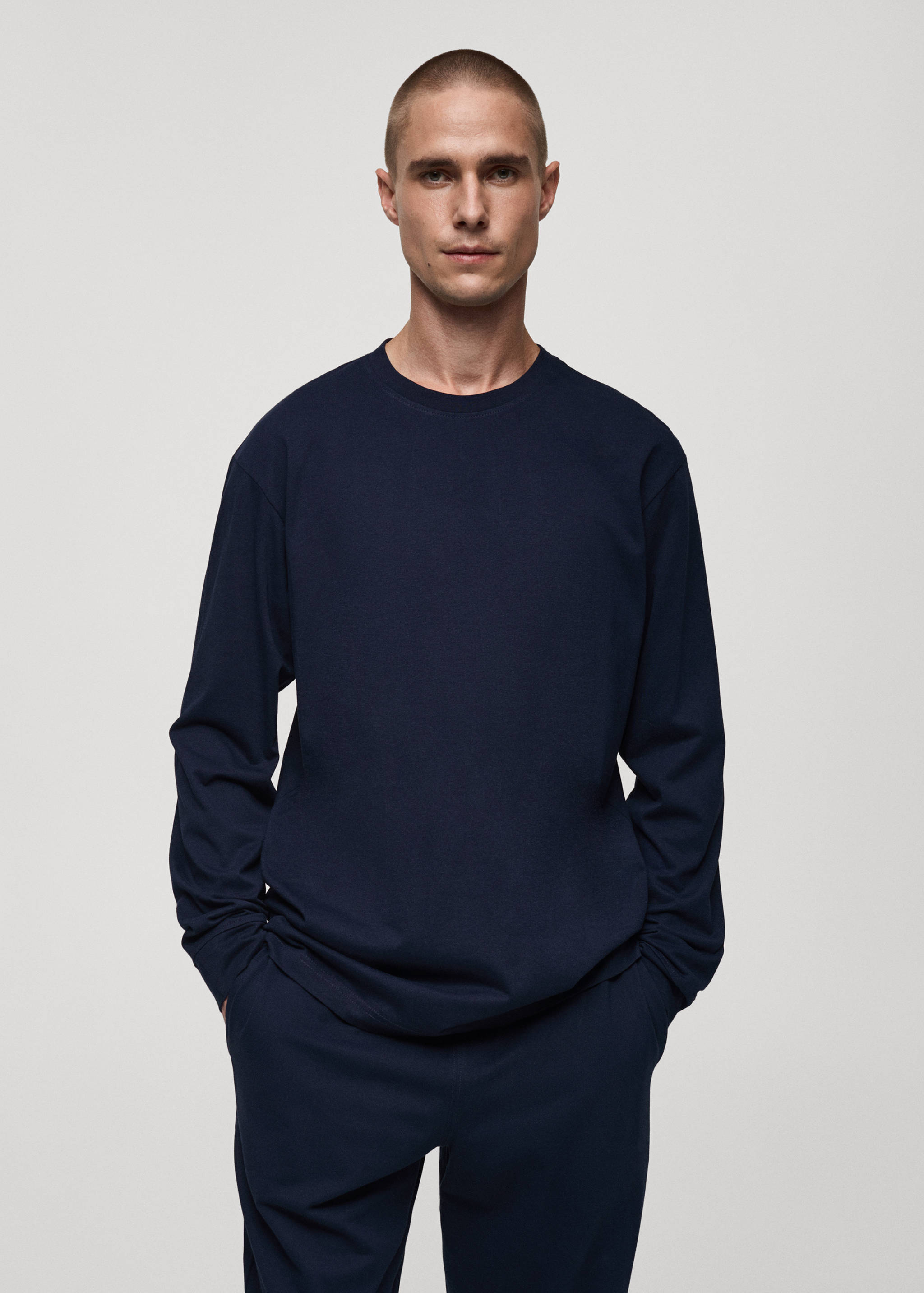 Pack pijama llarg 100% cotó - Pla mig