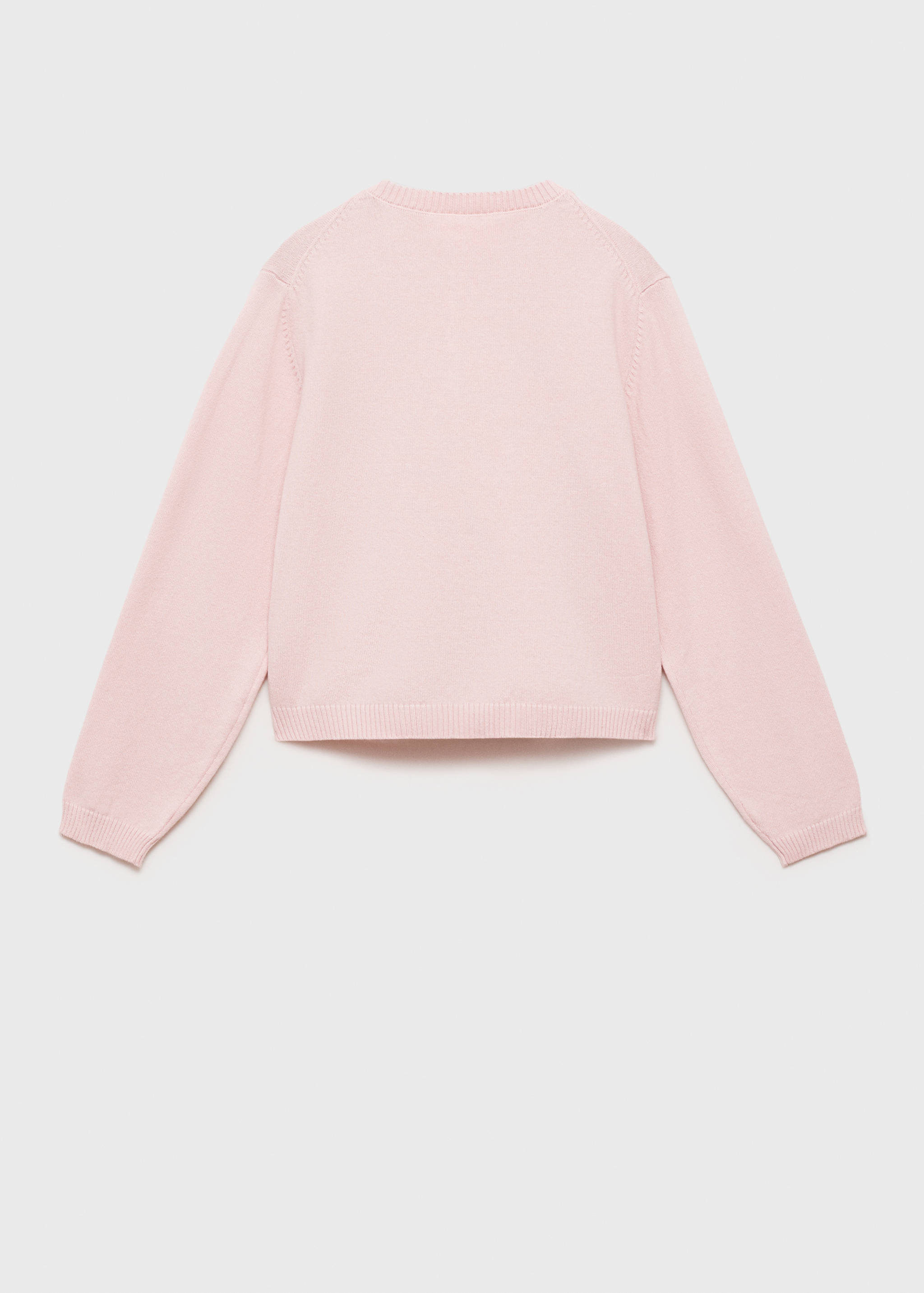 Cardigan maille coton - Verso de l’article