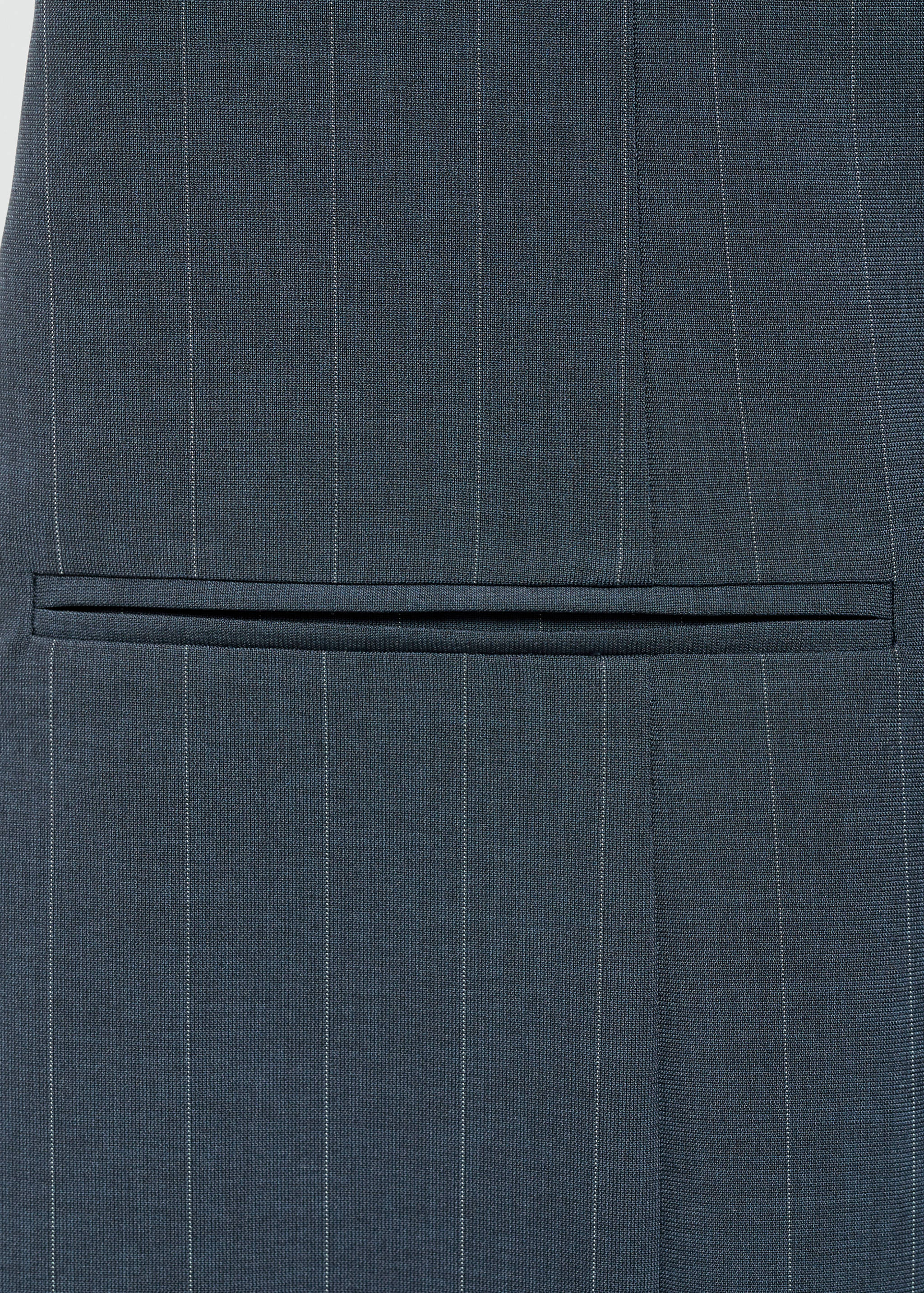 Vestido corto raya diplomática - Detalle del artículo 8