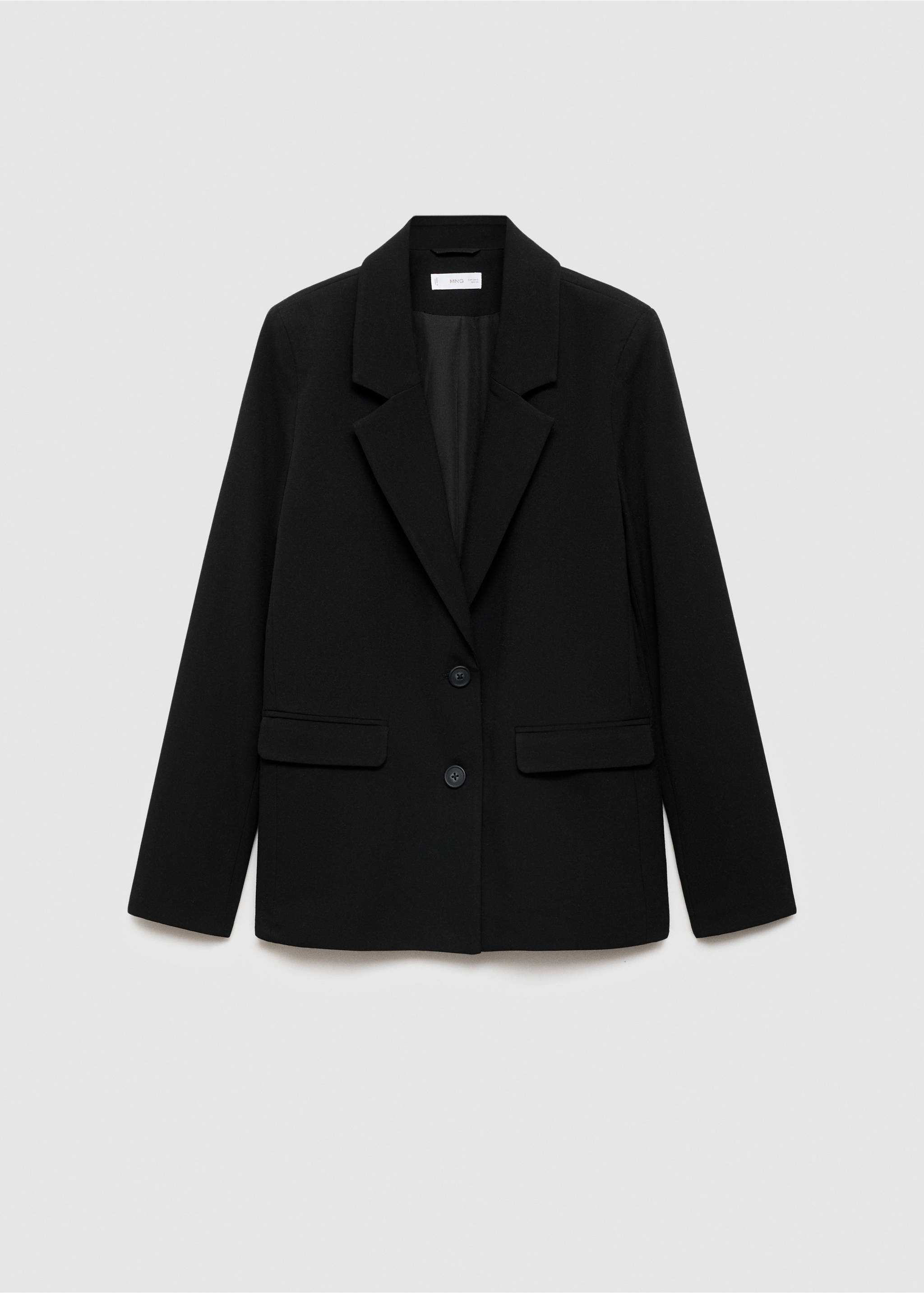 Americana traje recta - Artículo sin modelo, Negro. Ref: 77095999-00.