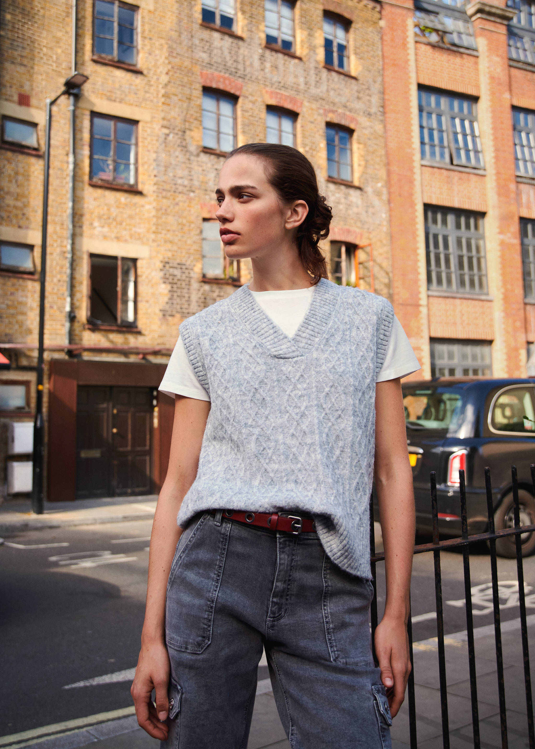 Gilet maille torsadée - Détail de l'article 5