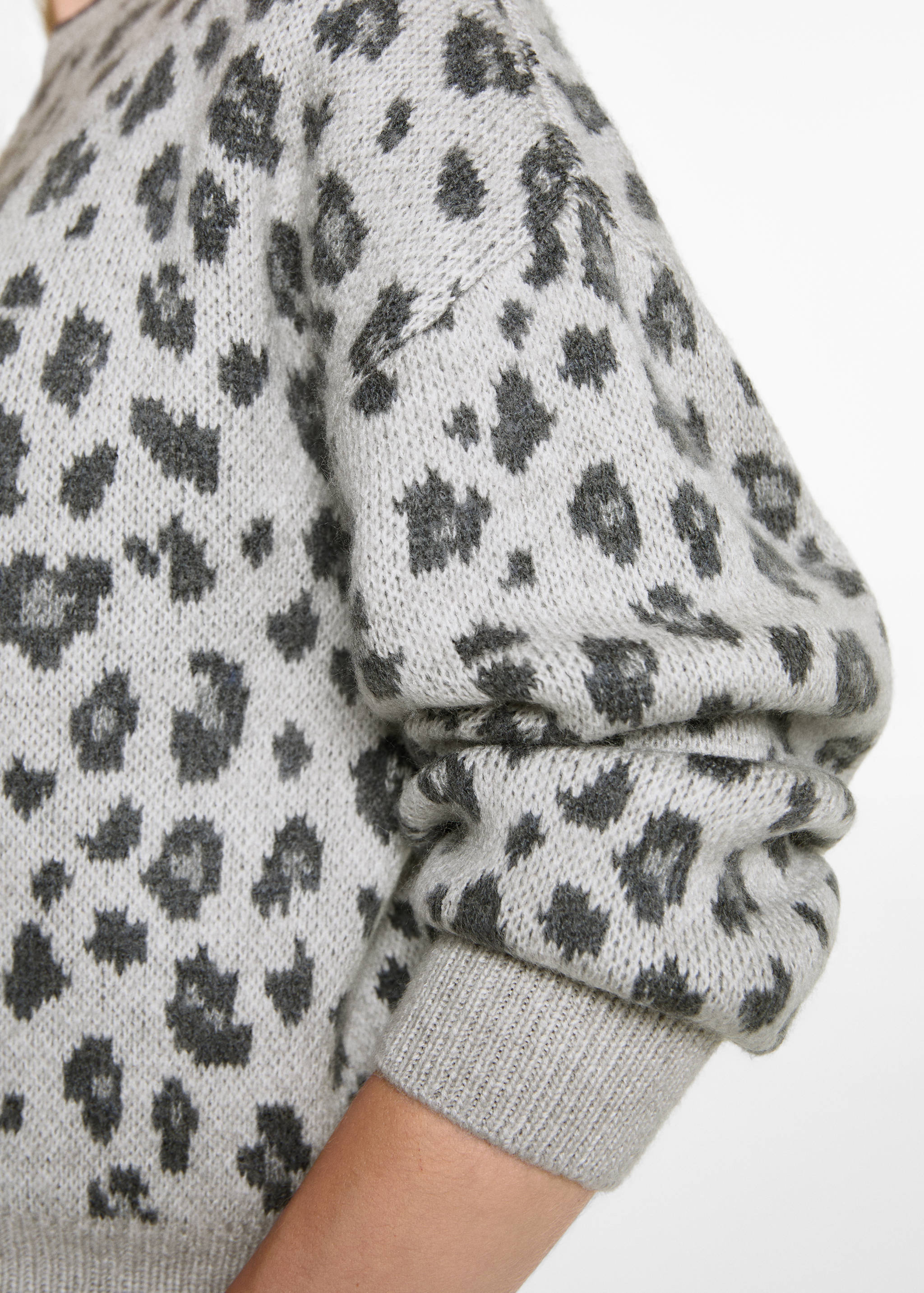 Leopard pattern sweater - Details of the article 6