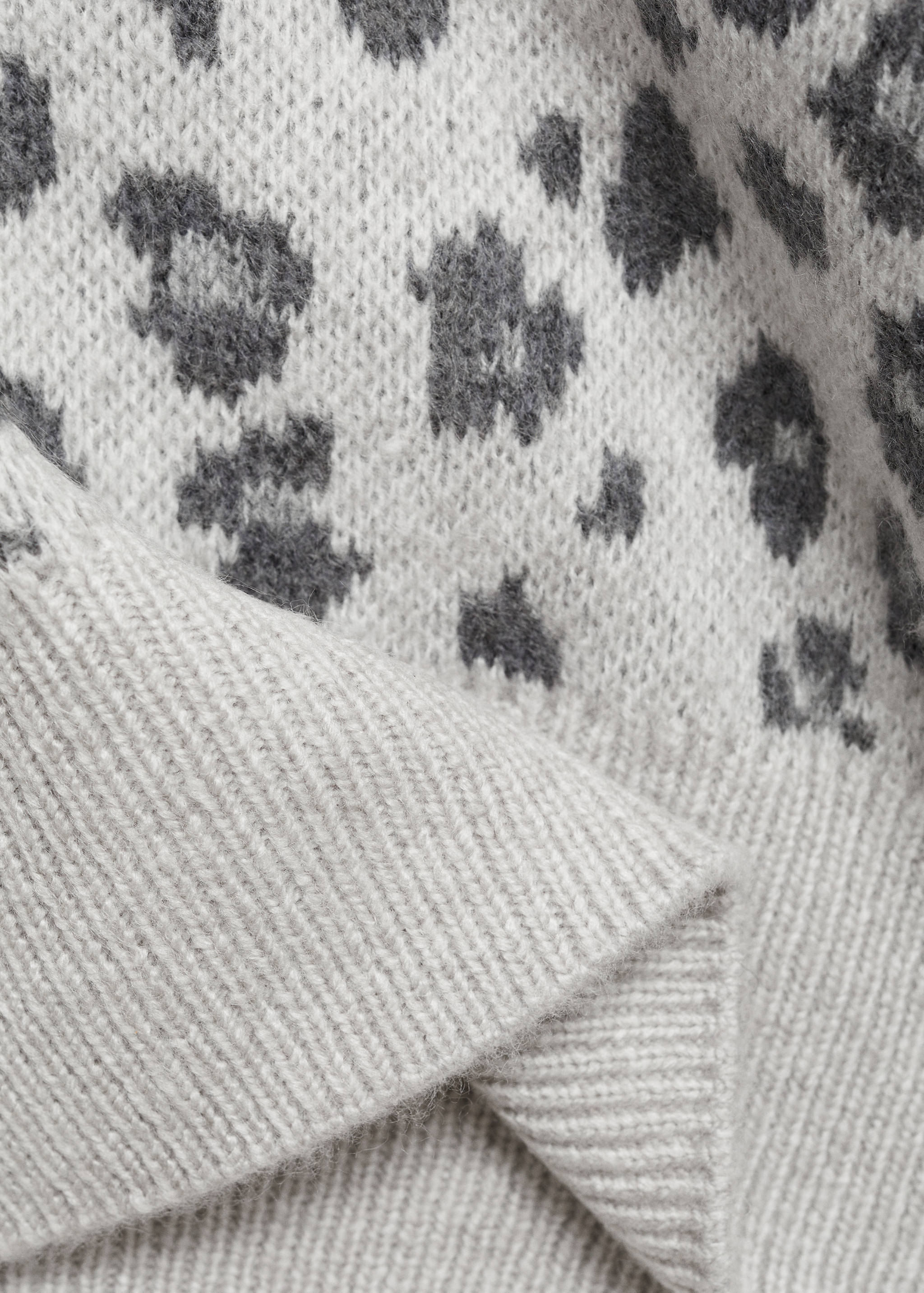 Leopard pattern sweater - Details of the article 0