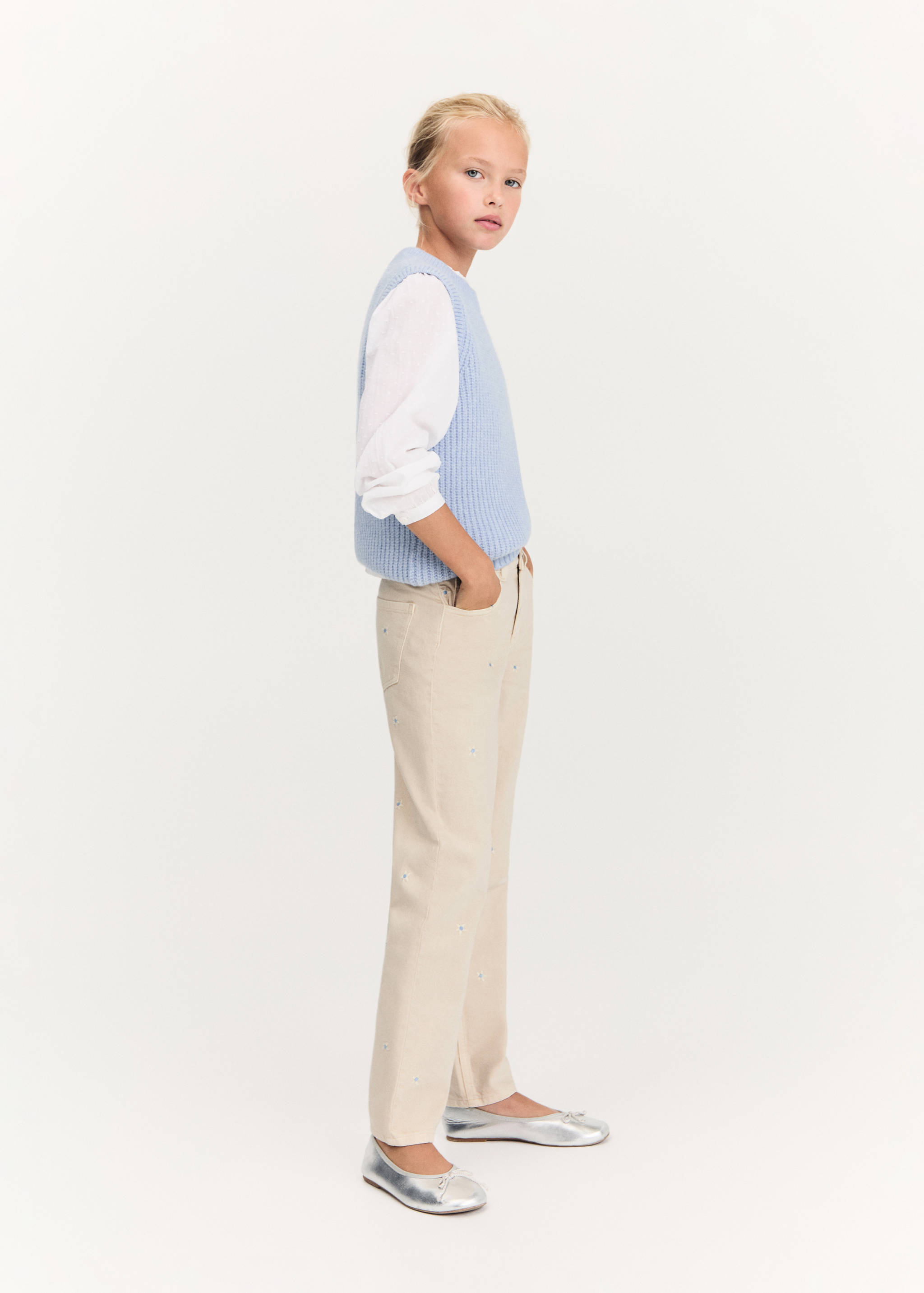 Jean détails brodés - Détail de l'article 2