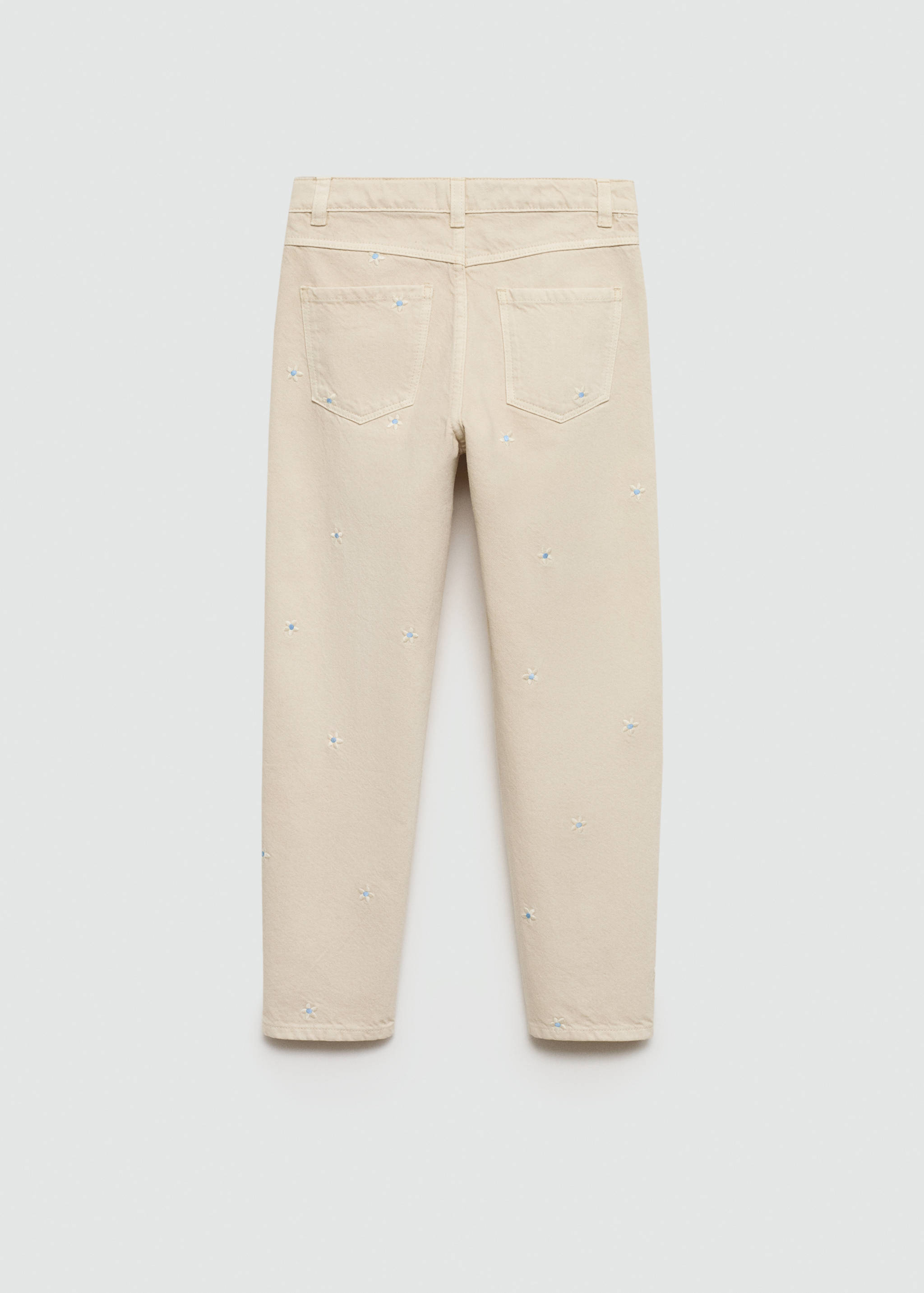 Jean détails brodés - Verso de l’article