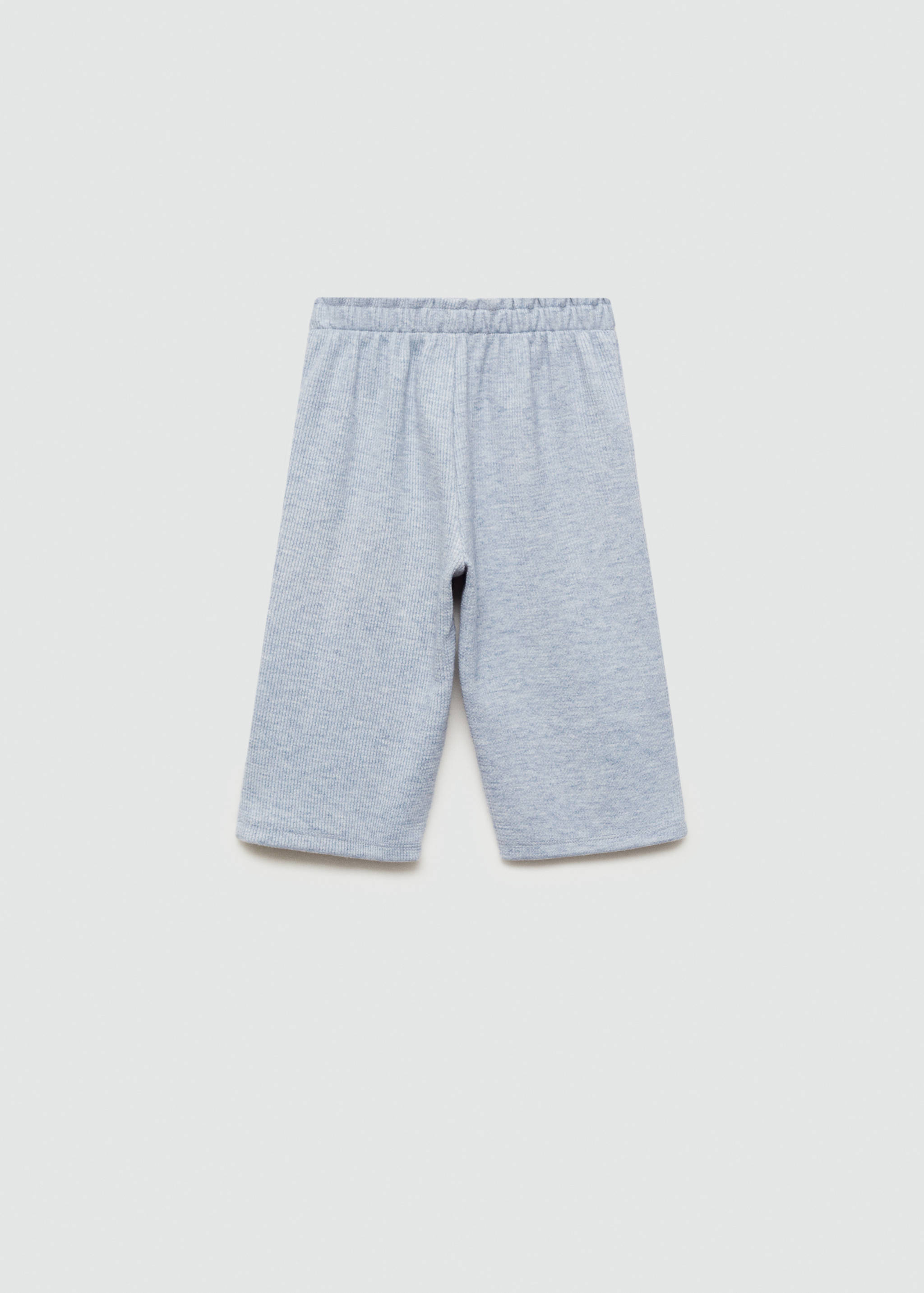 Knitted culotte pants - Reverse of the article