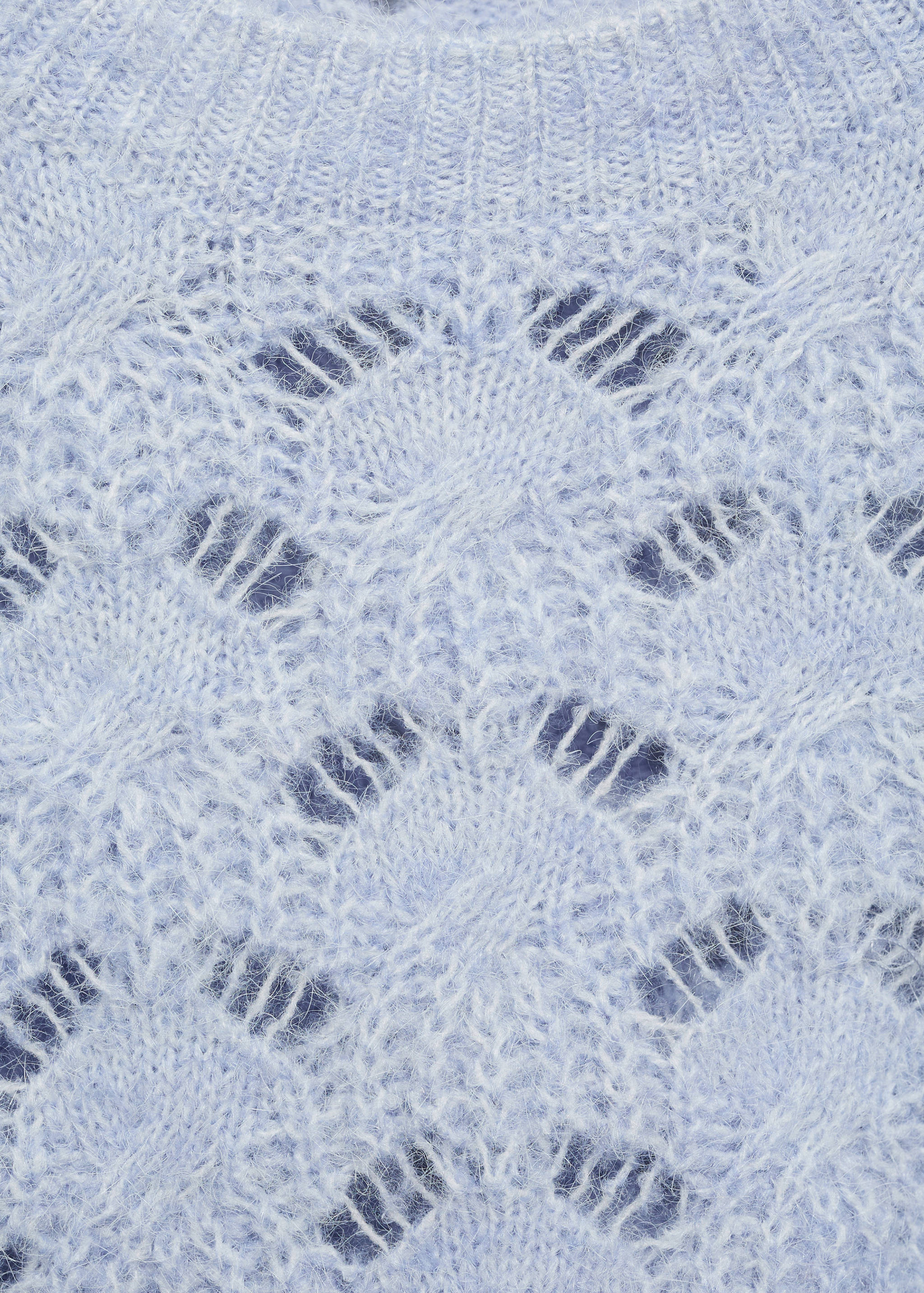 Openwork knit sweater - Details of the article 8