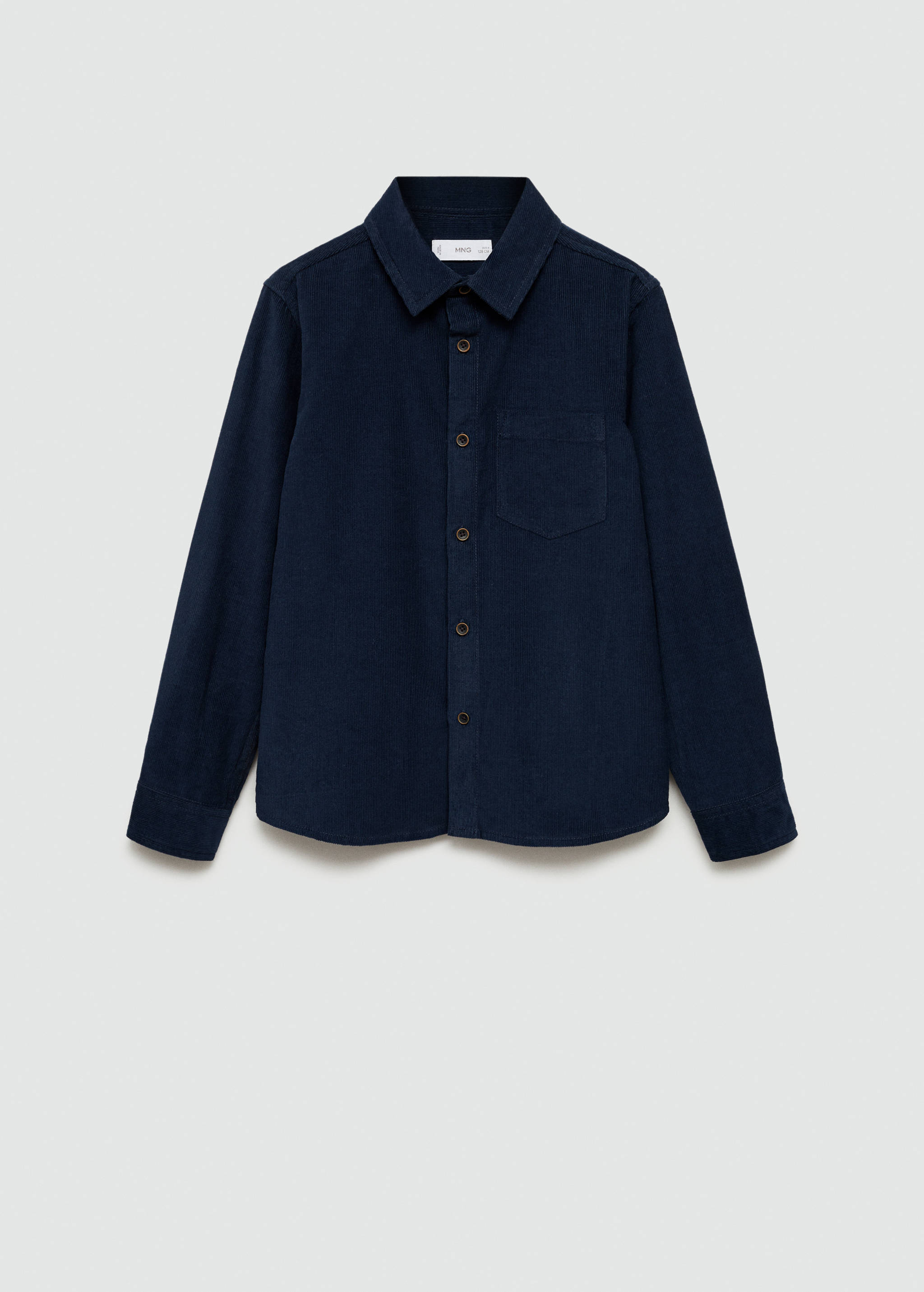 Regular-fit corduroy shirt - Article without model