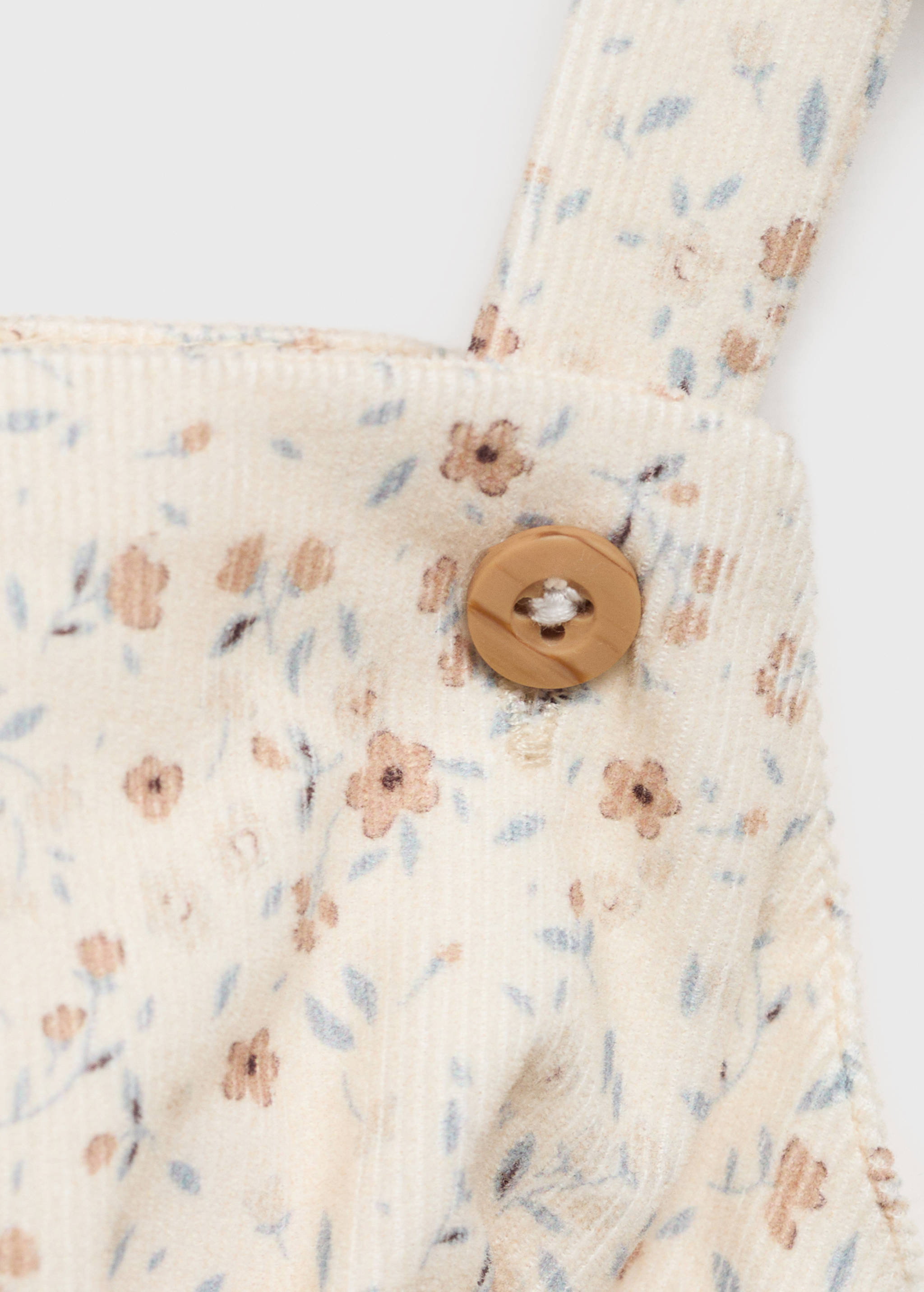 Floral cotton pinafore dress - Details of the article 8