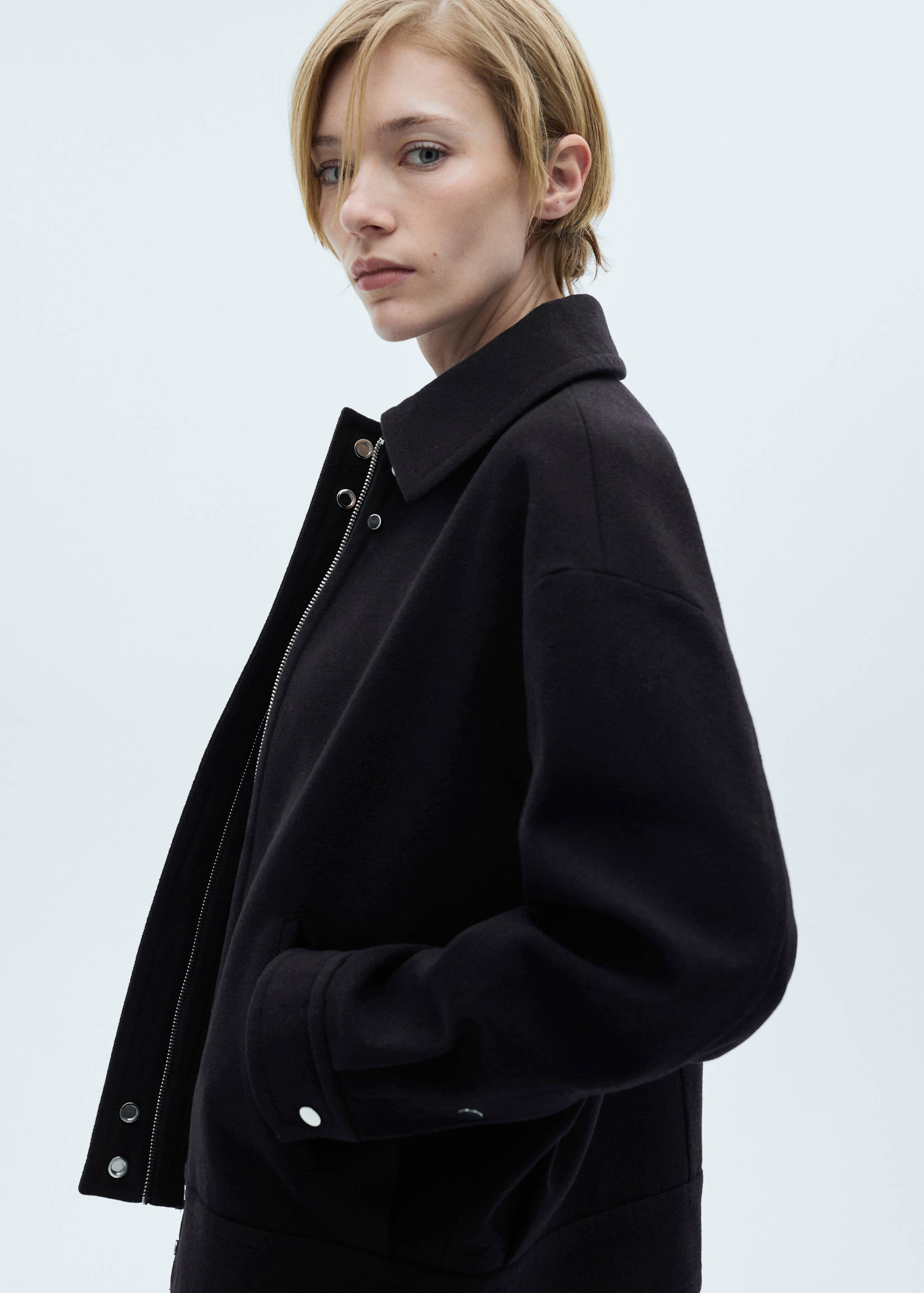 Chaqueta lana oversize - Detalle del artículo 2