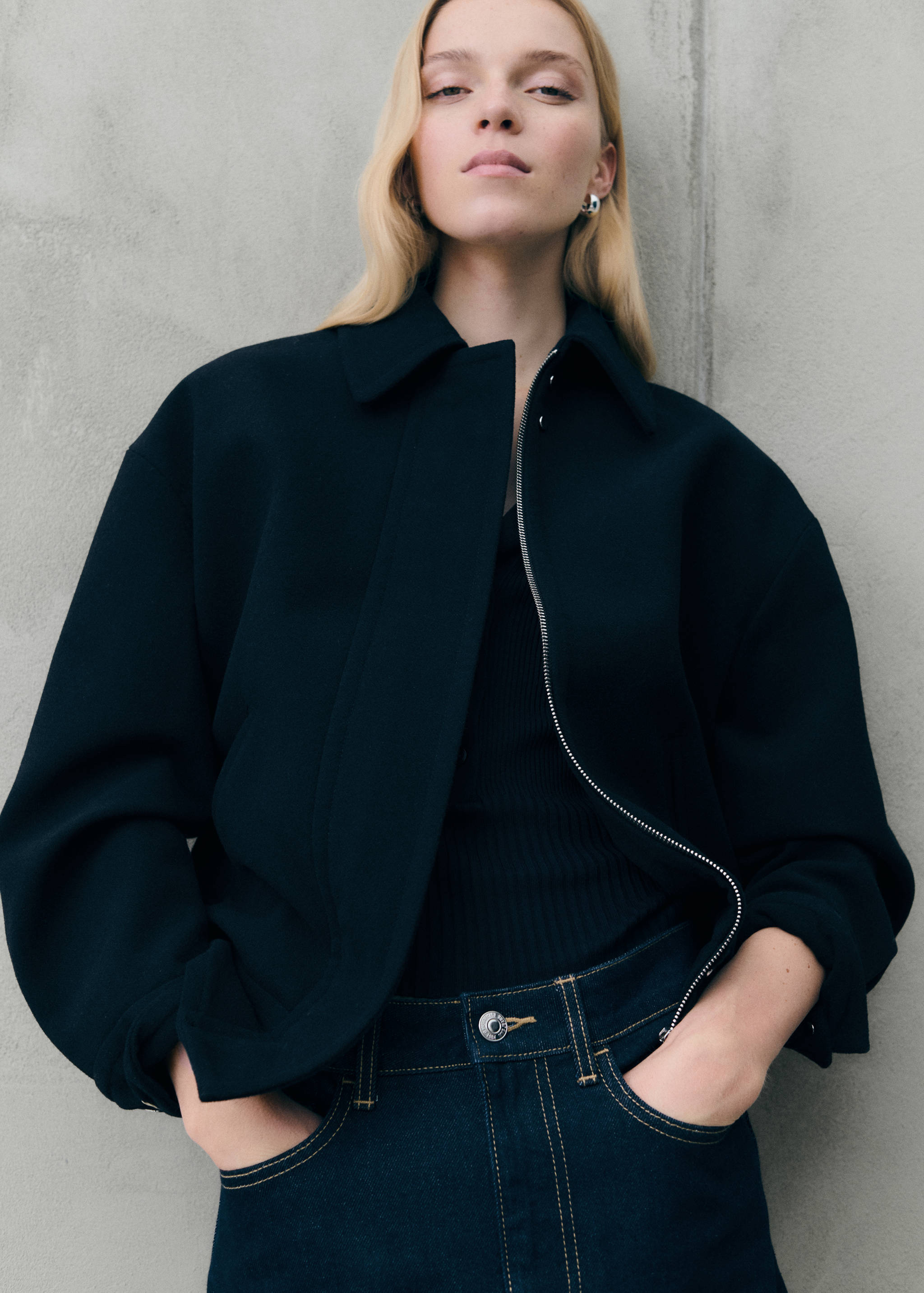 Chaqueta lana oversize - Detalle del artículo 7