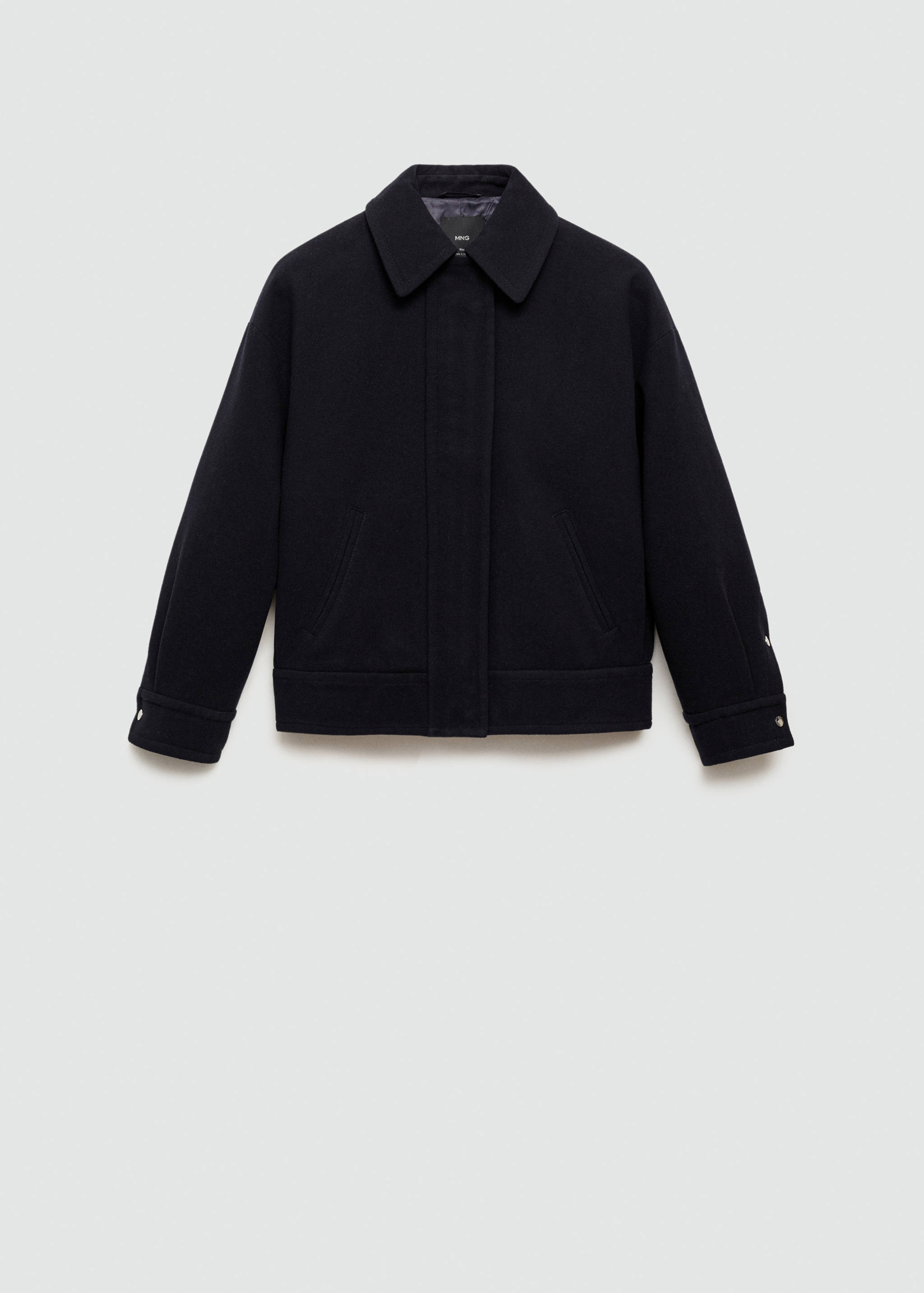 Giacca lana oversize - Articolo senza modello