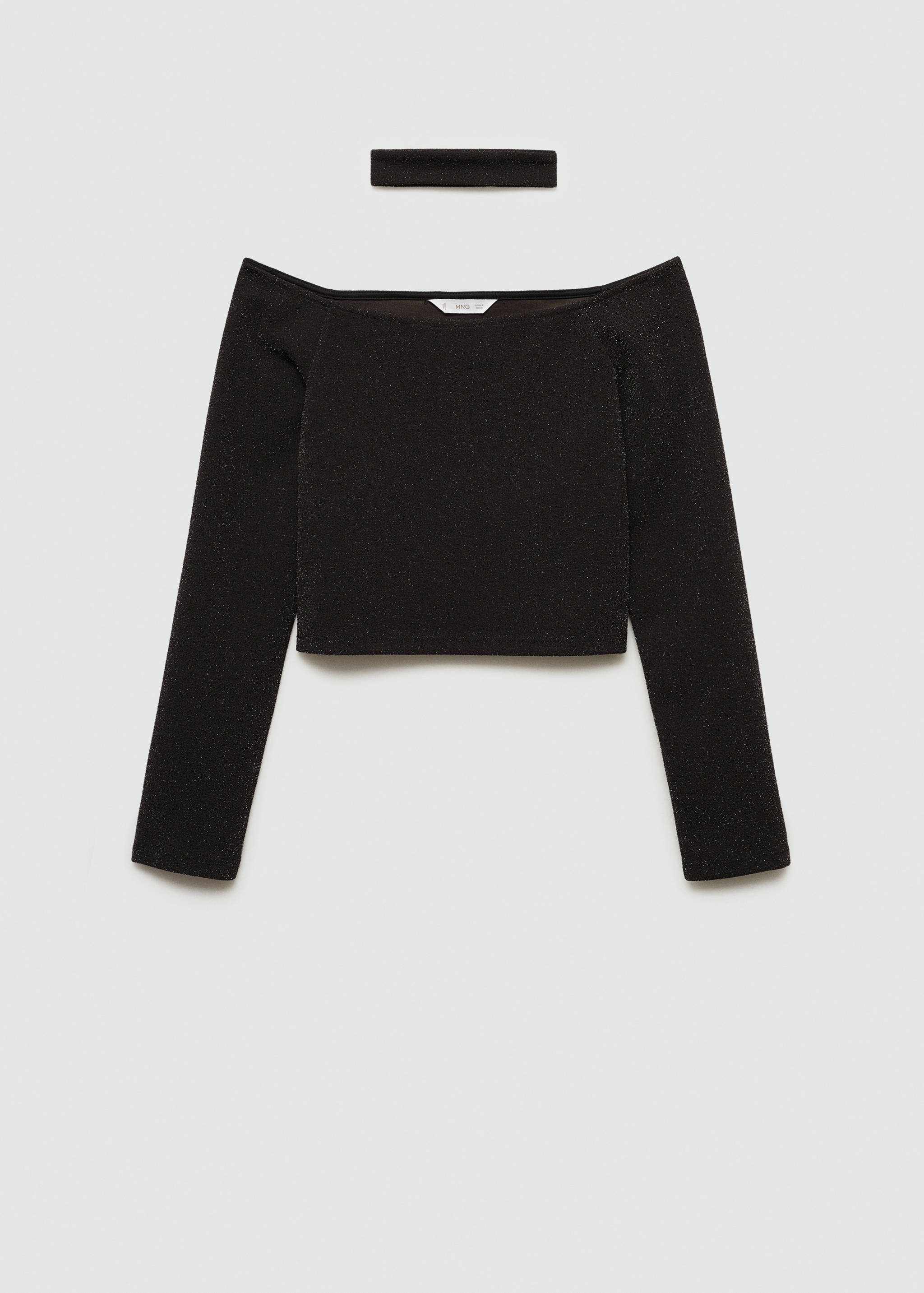 Top Lurex ras-de-cou - Article sans modèle