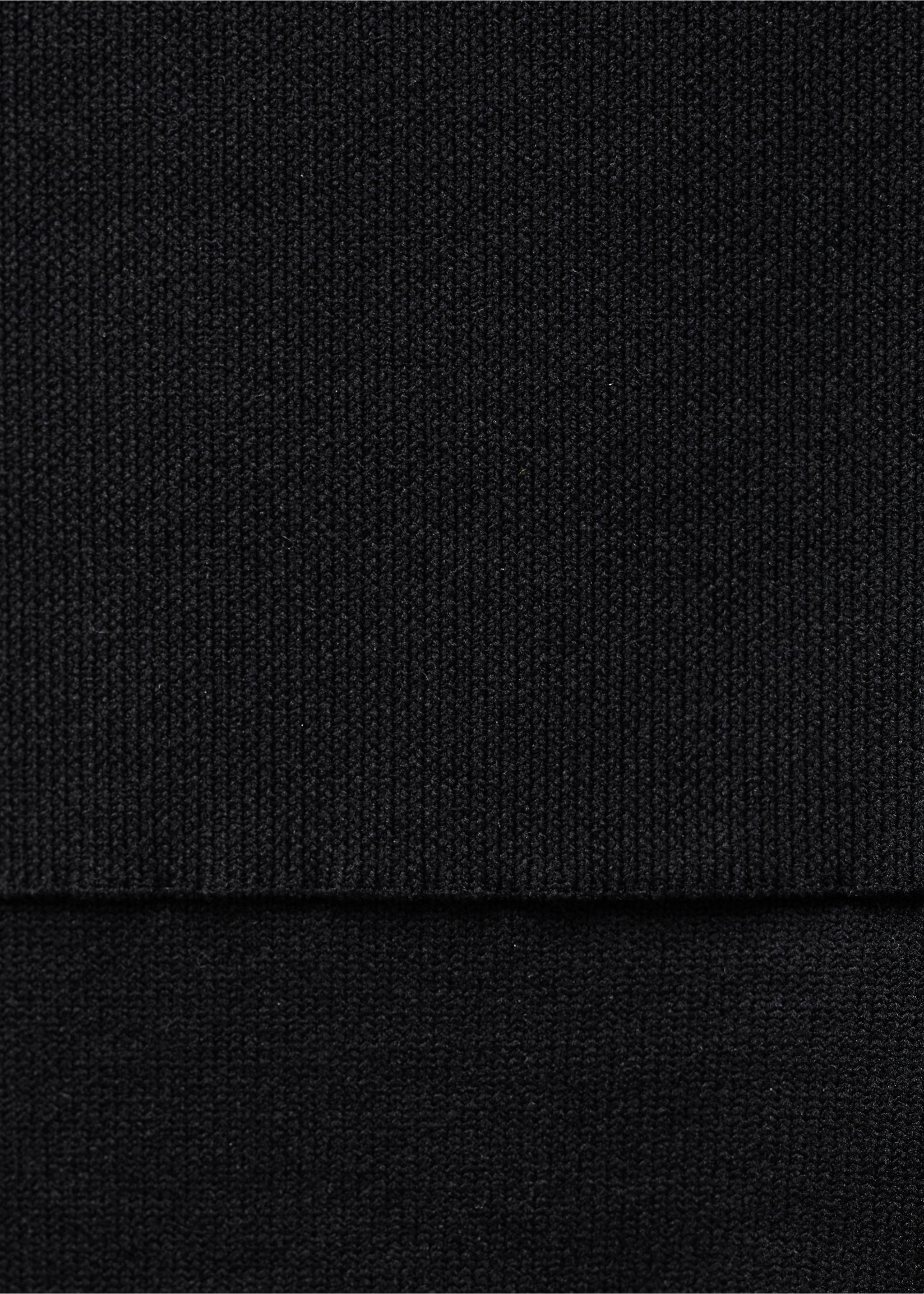 Rückenfreier Strickbody - Detail des Artikels 0, Schwarz. Ref: 77096746-00.