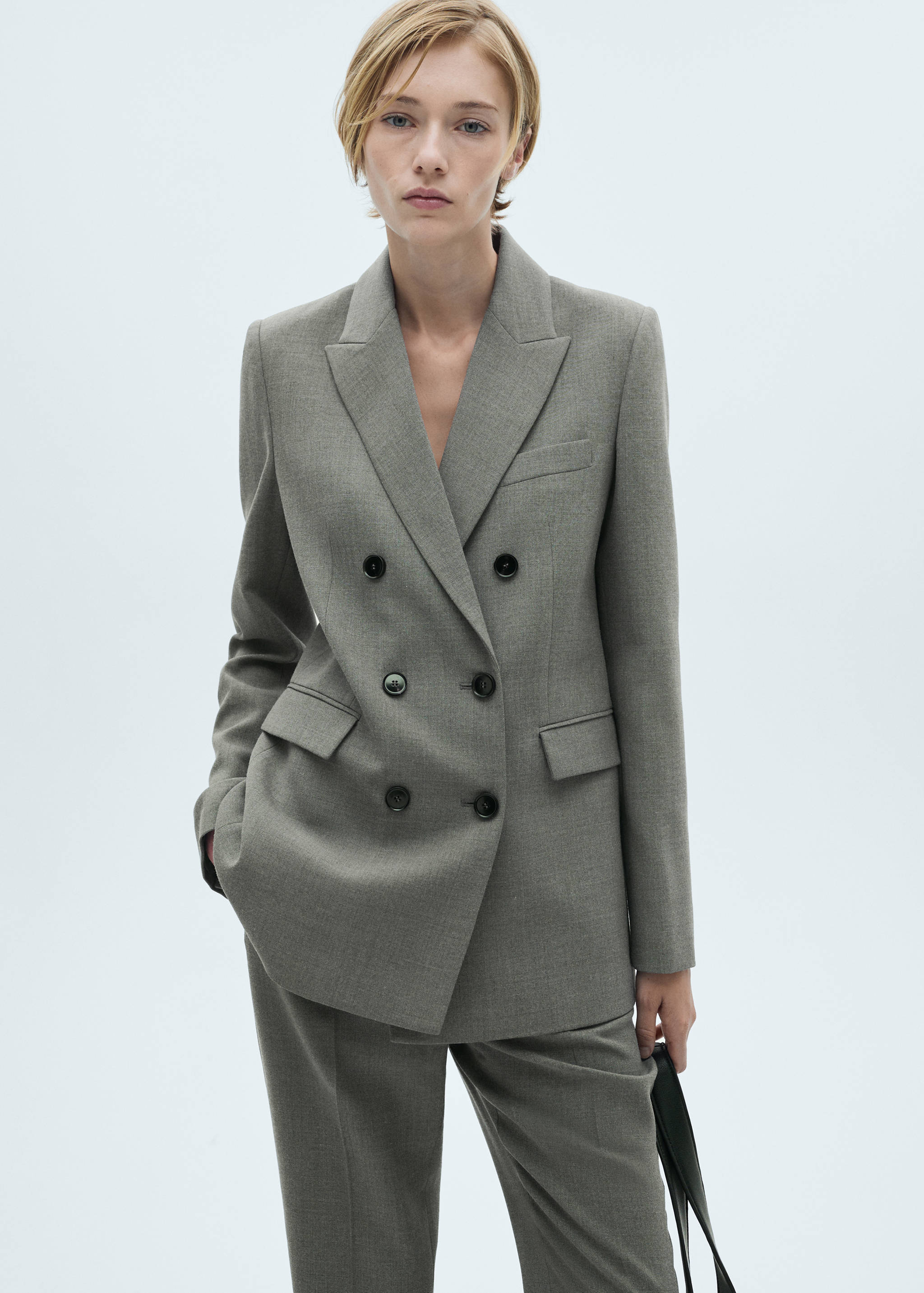 Flared suit pants - Details of the article 2