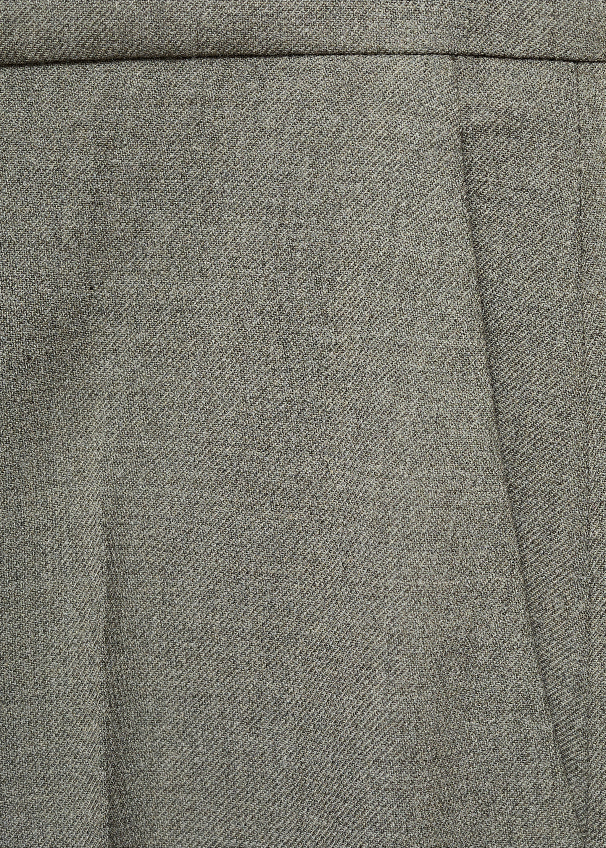 Pantalon de costume flare - Détail de l'article 8, Gris chiné clair. Ref: 77096759-00.