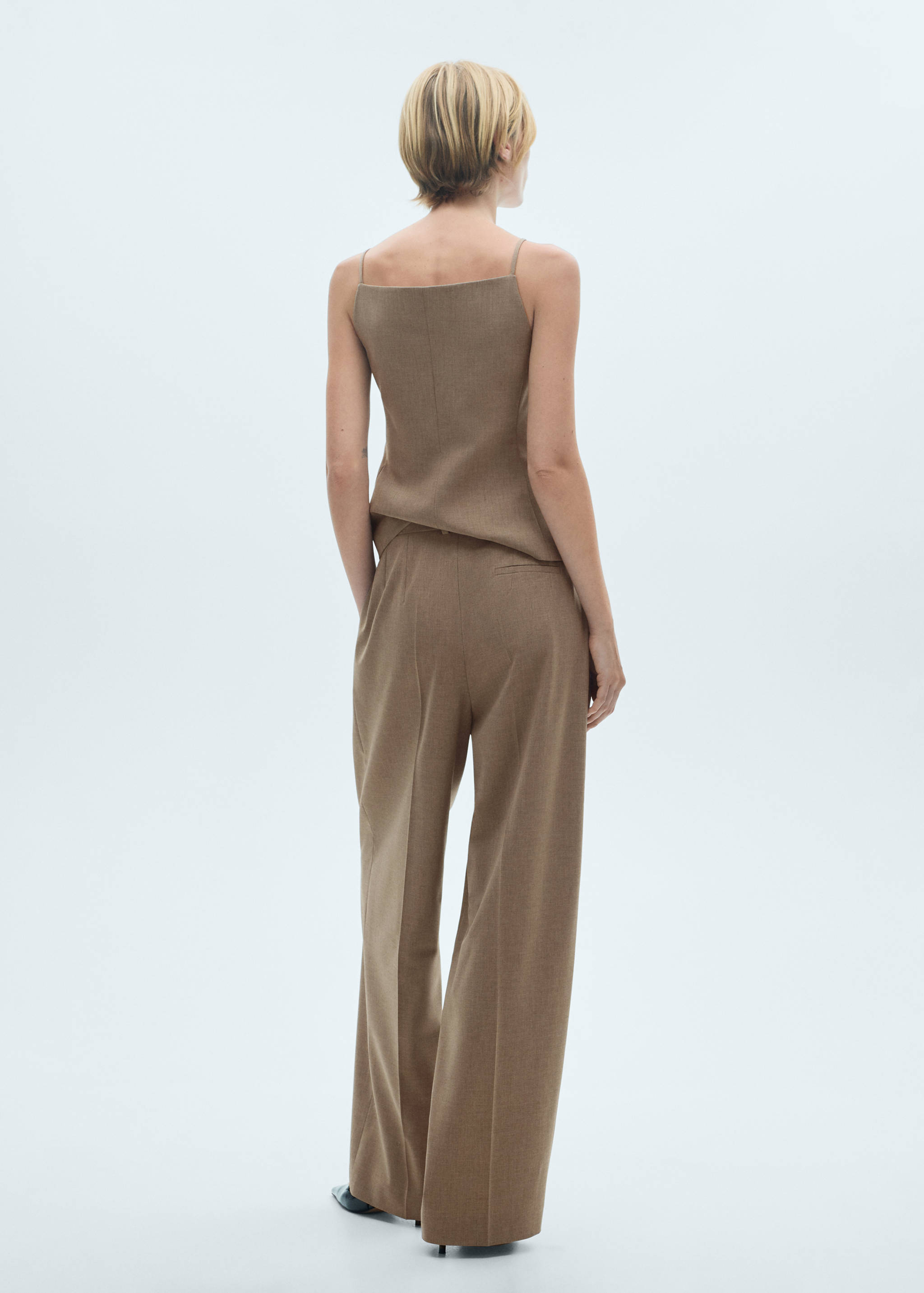 Wool suit trousers - Reverse of the article