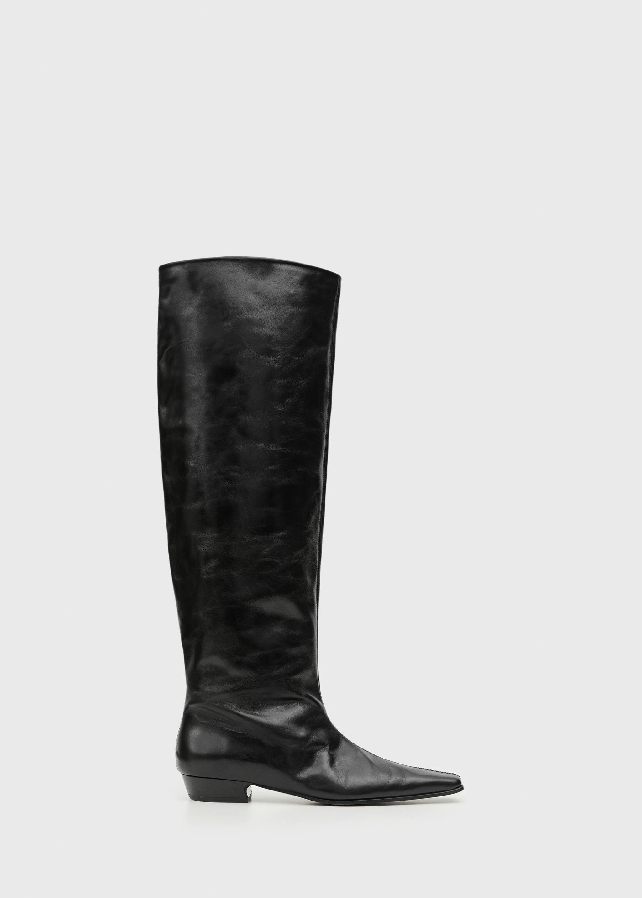 Leather high boots - Article without model