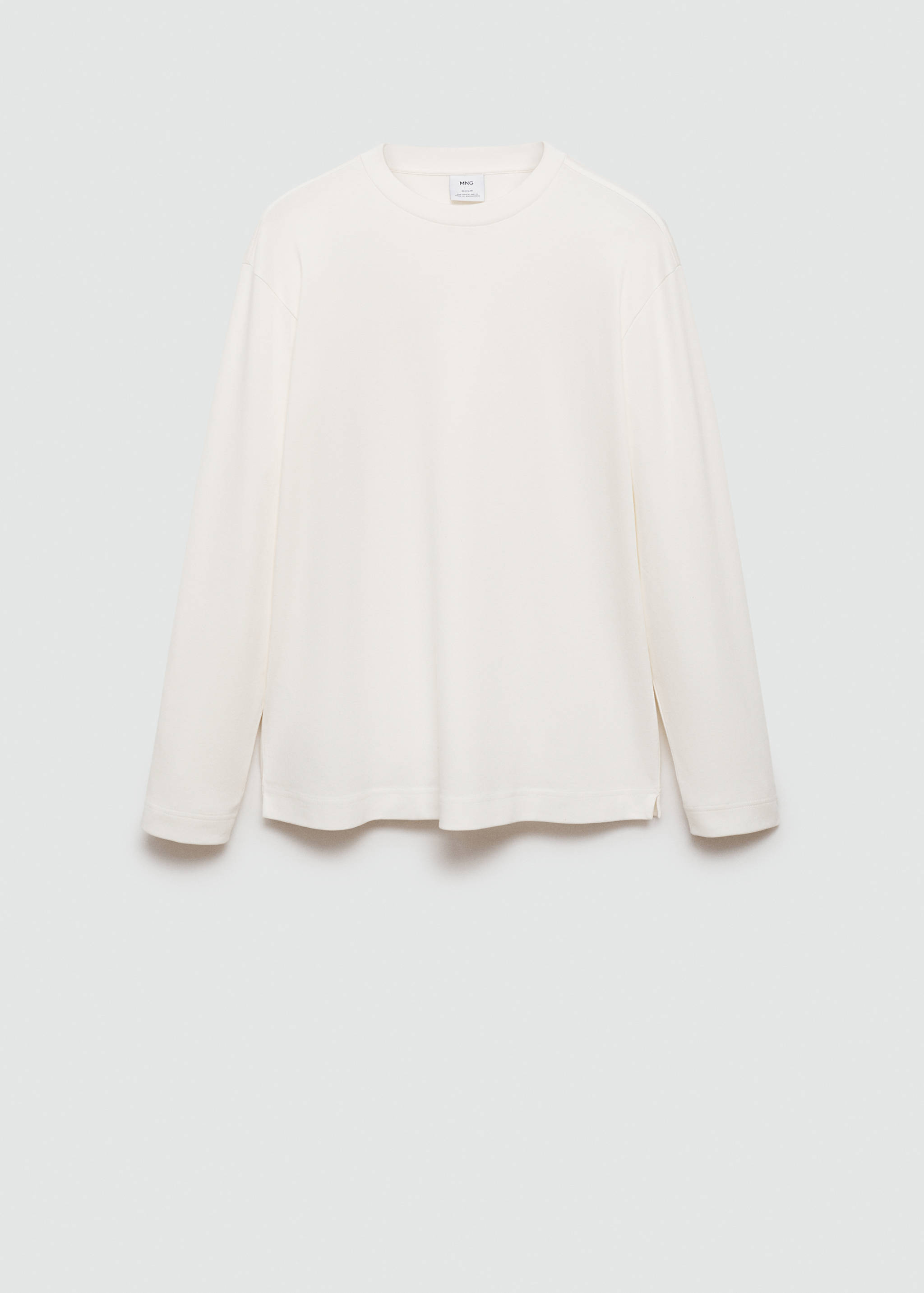 100% cotton long-sleeved t-shirt - Article without model