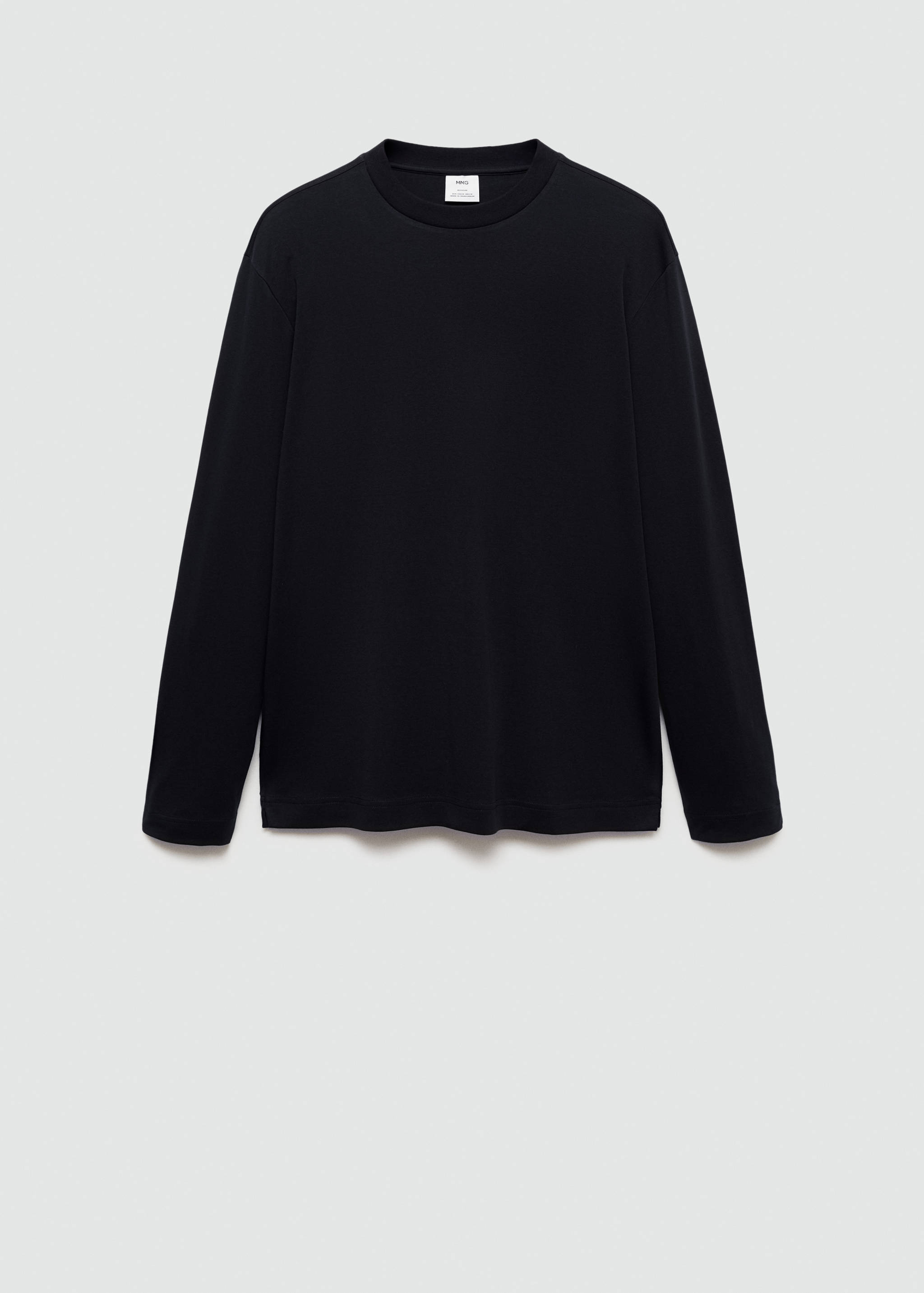 Camiseta 100% algodón manga larga - Artículo sin modelo