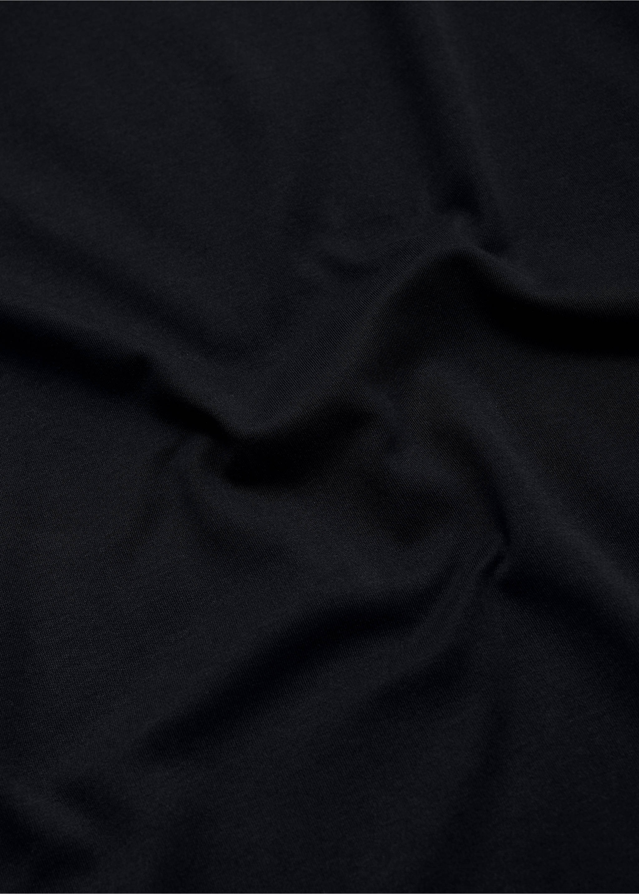 100% cotton long-sleeved t-shirt - Details of the article 0, Dark Navy. Ref: 77097111-00.