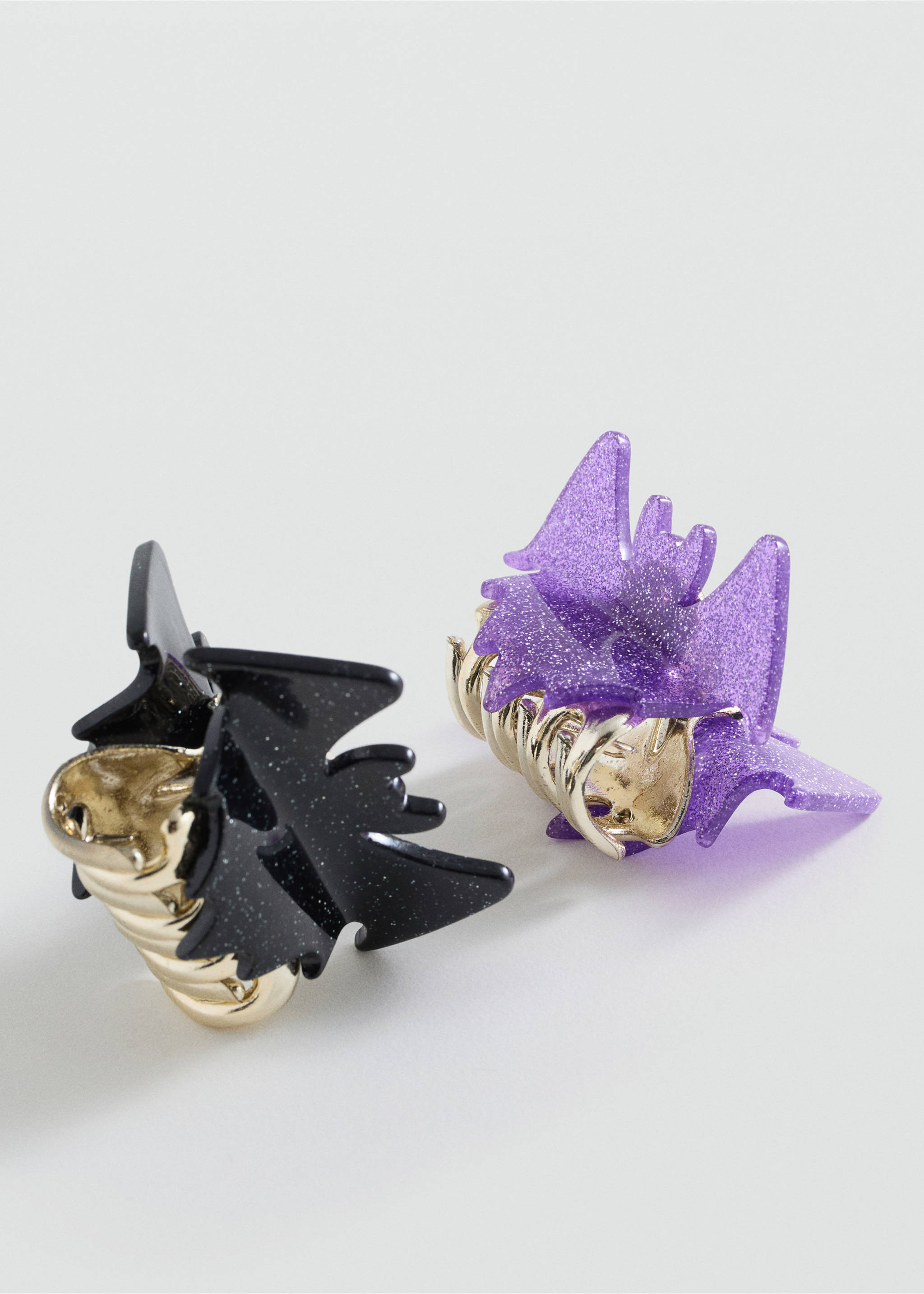 Pack of 2 Halloween pins - Medium plane, Silver. Ref: 77097120-00.