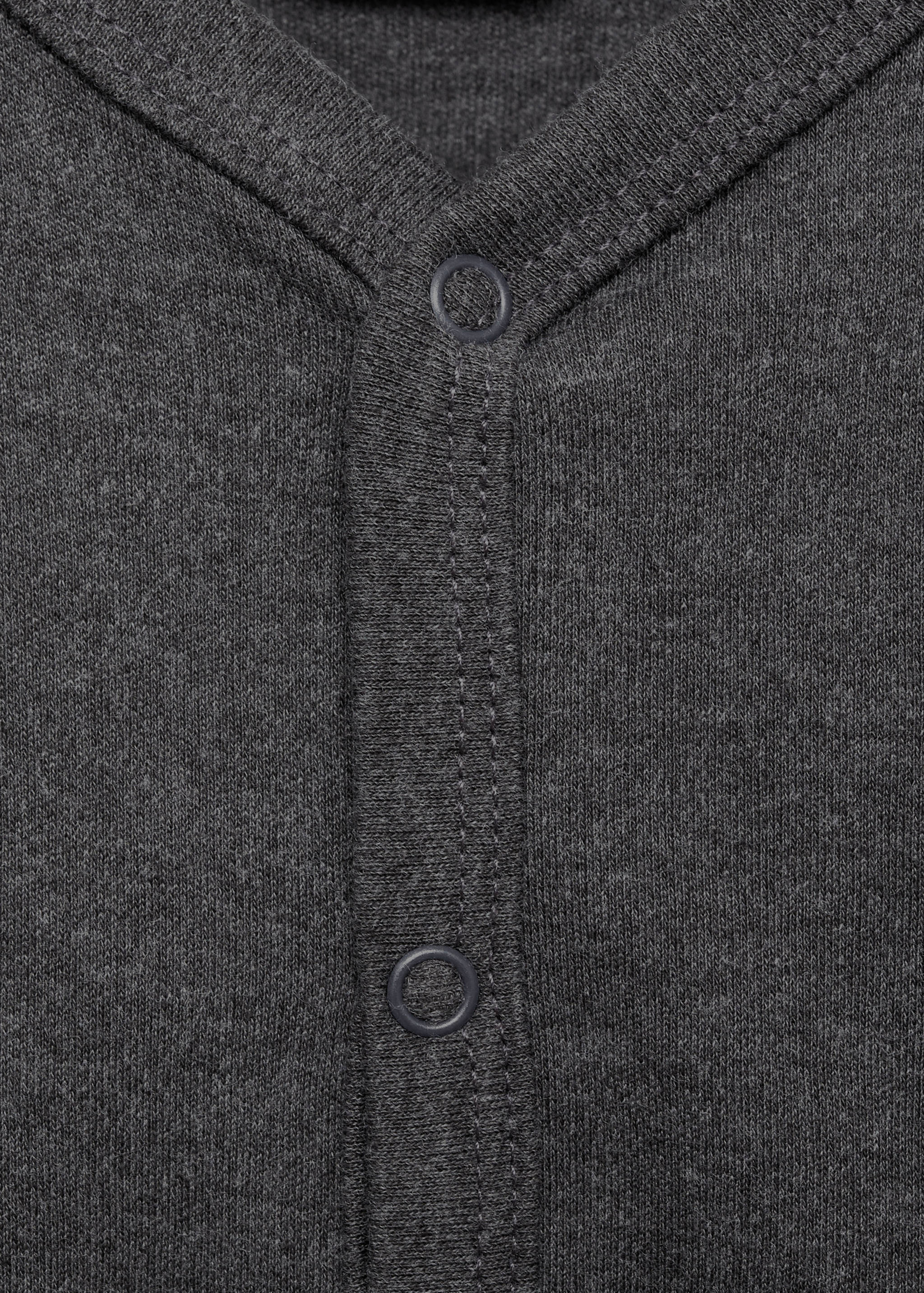 Casaco algodão botões - Pormenor do artigo 8