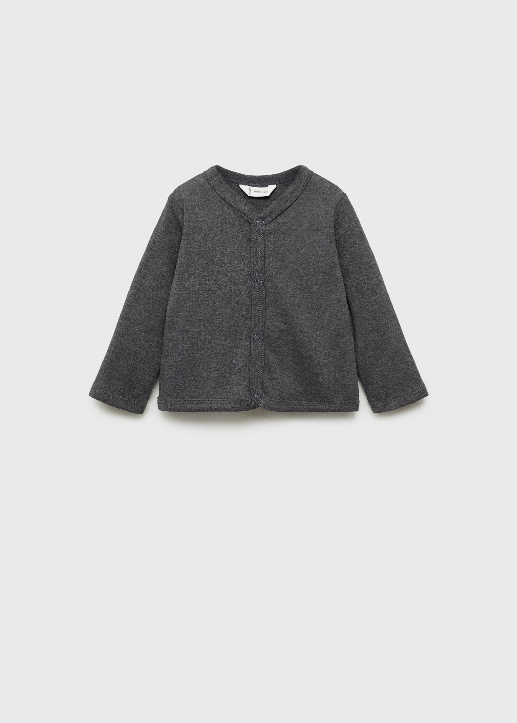 Buttoned cotton jacket - Article without model