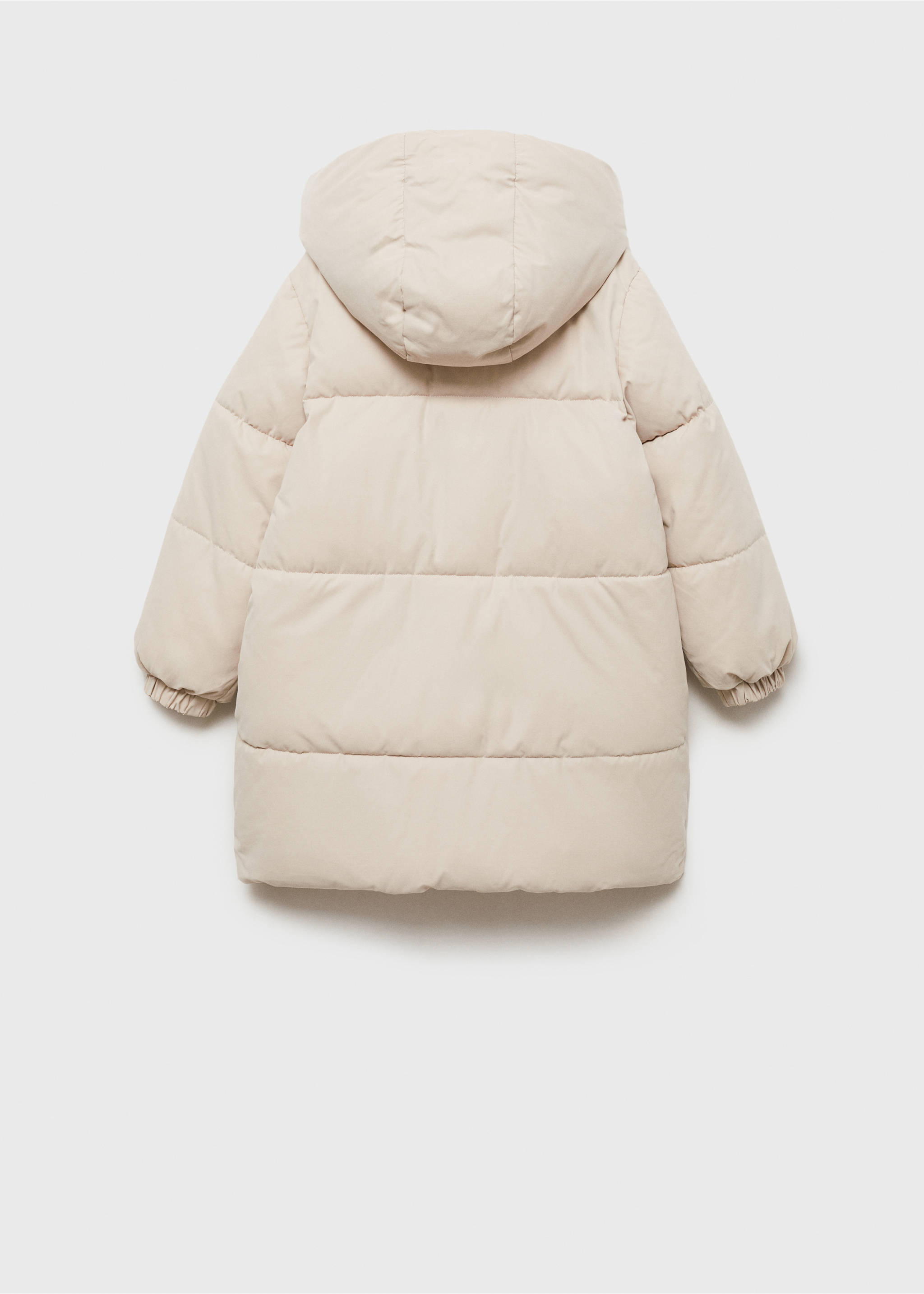 Pocket quilted jacket - Reverse of the article, Light/Pastel Grey. Ref: 77097639-00.