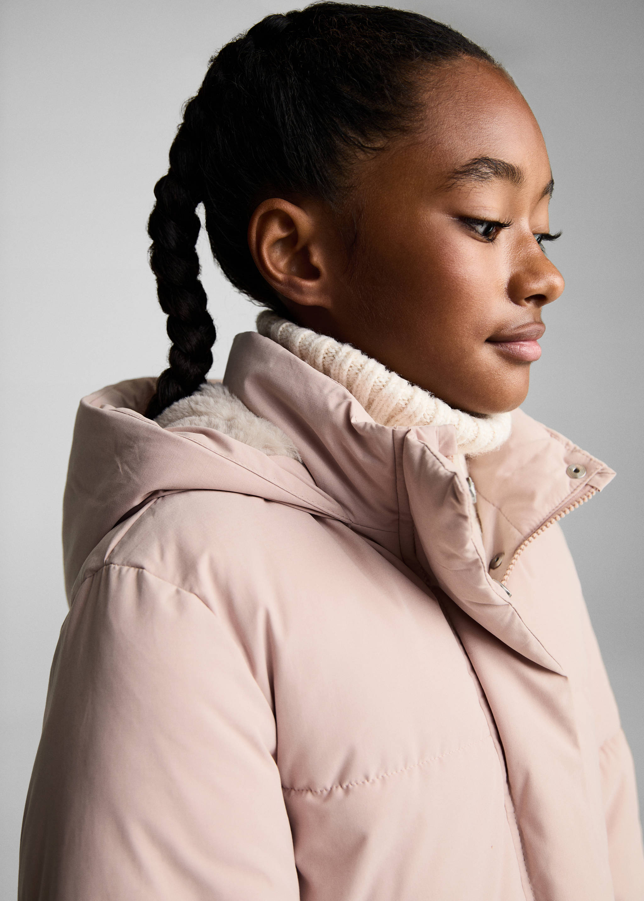 Pocket quilted jacket - Details of the article 1