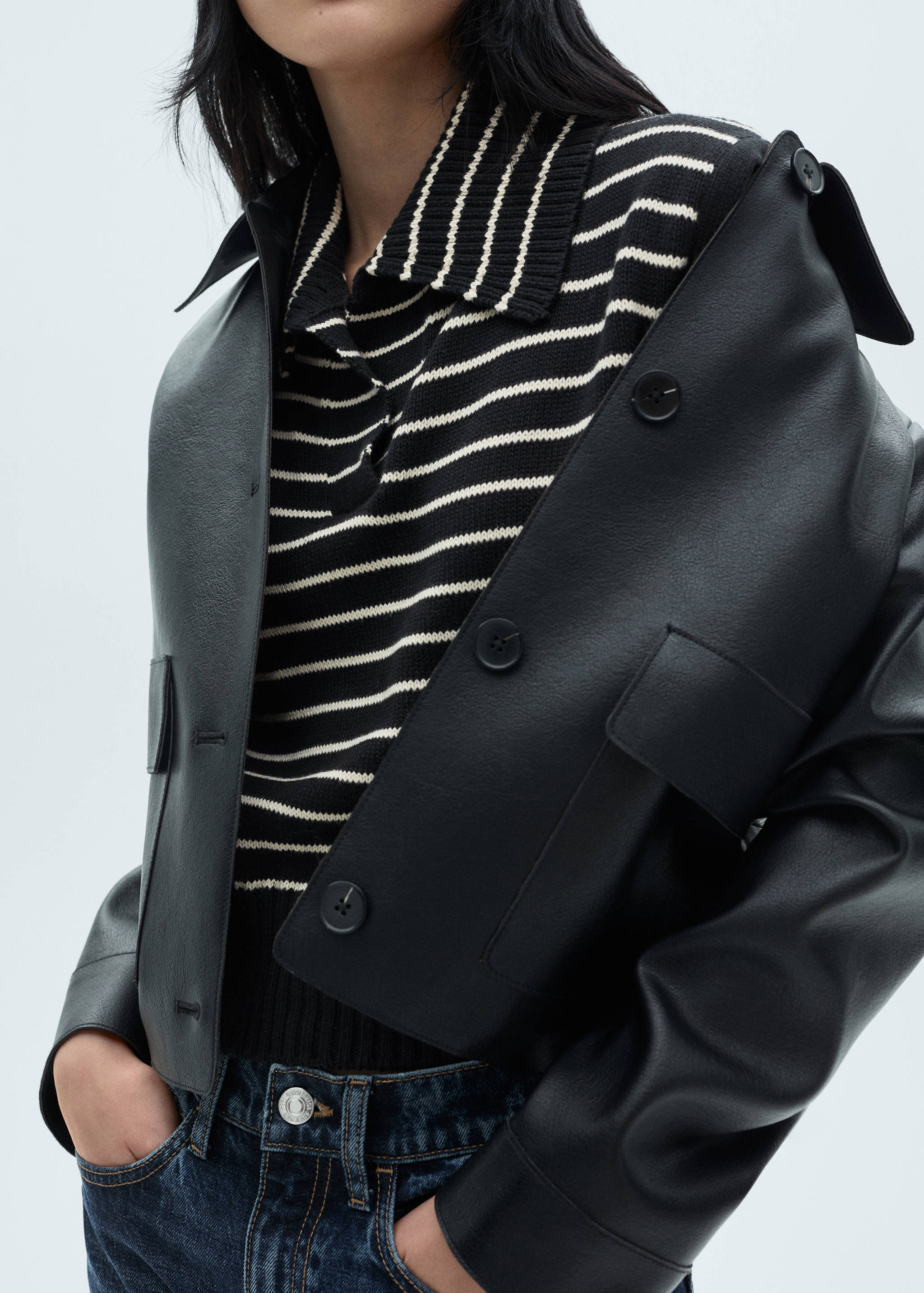 Chaleco punto rayas - Detalle del artículo 6