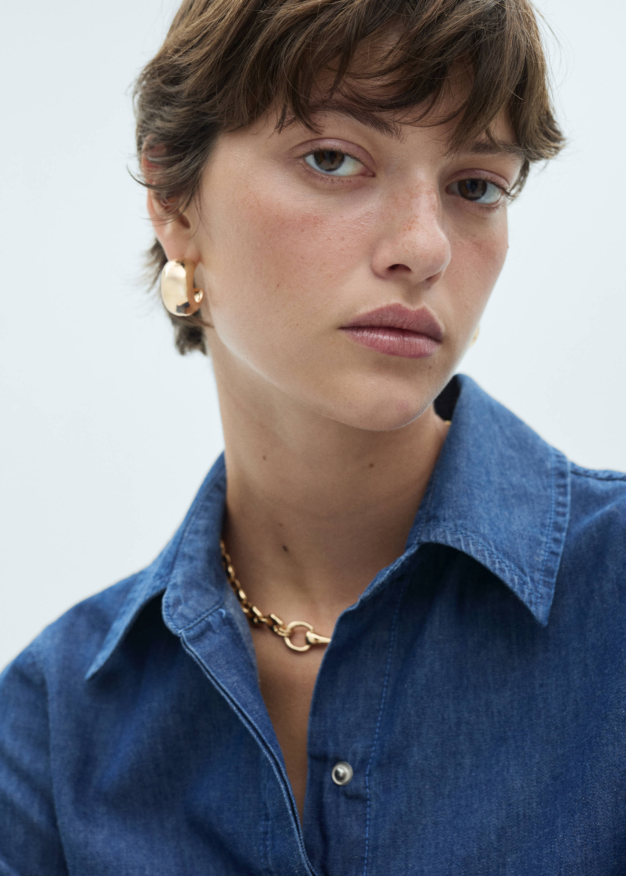 Vestido camisero vaquero - Detalle del artículo 1